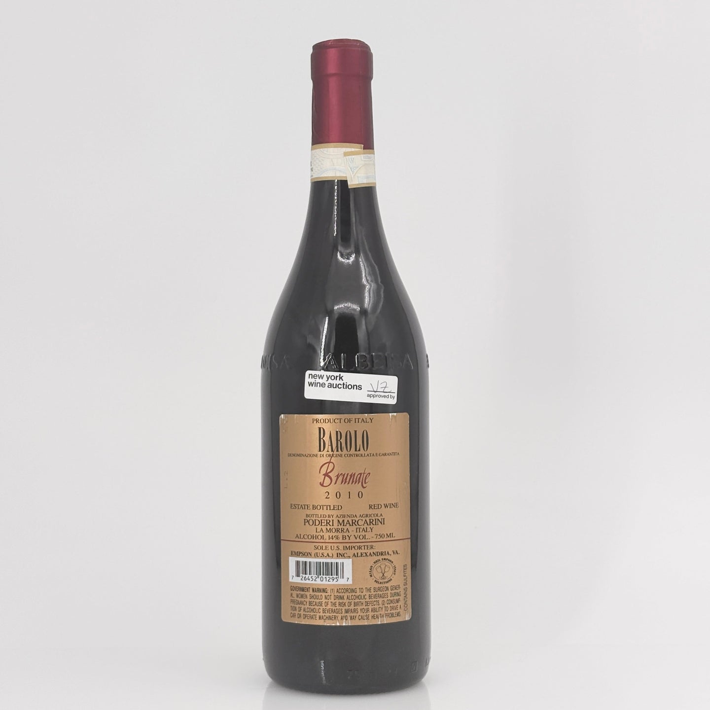 2010 Marcarini Brunate Barolo DOCG, Italy