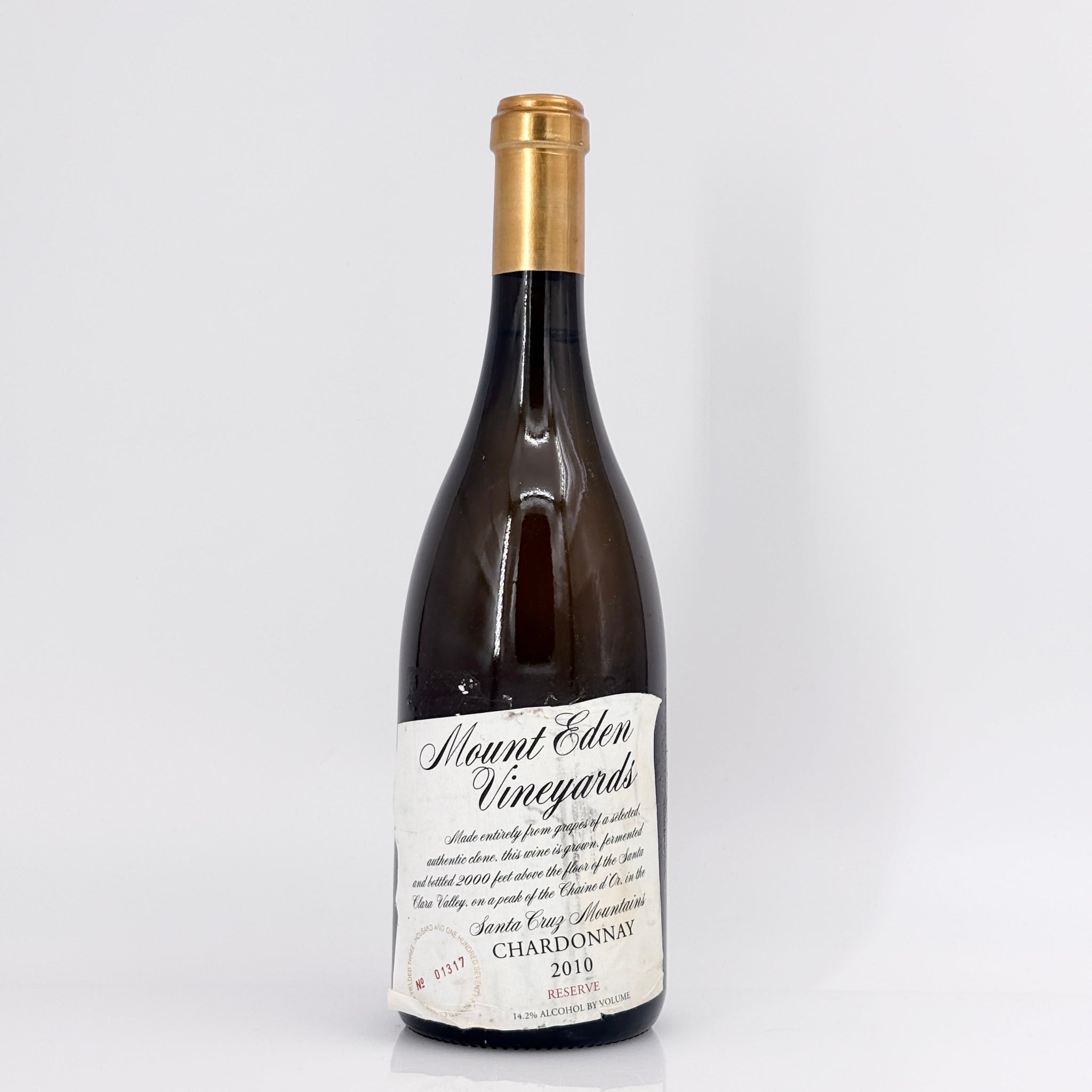 2010 Mount Eden Vineyards Chardonnay Santa Cruz Mountains, USA (Lot 2)