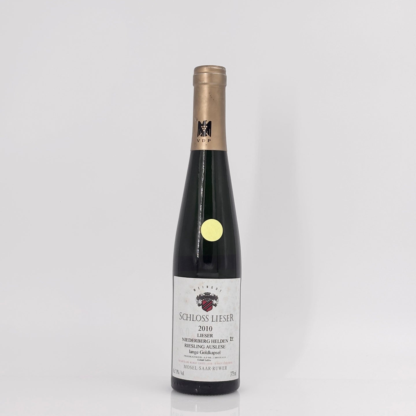 2010 Schloss Lieser-Thomas Haag Lieserer Niederberg Helden Riesling Auslese Lange Goldkapsel, Mosel, Germany 375ml