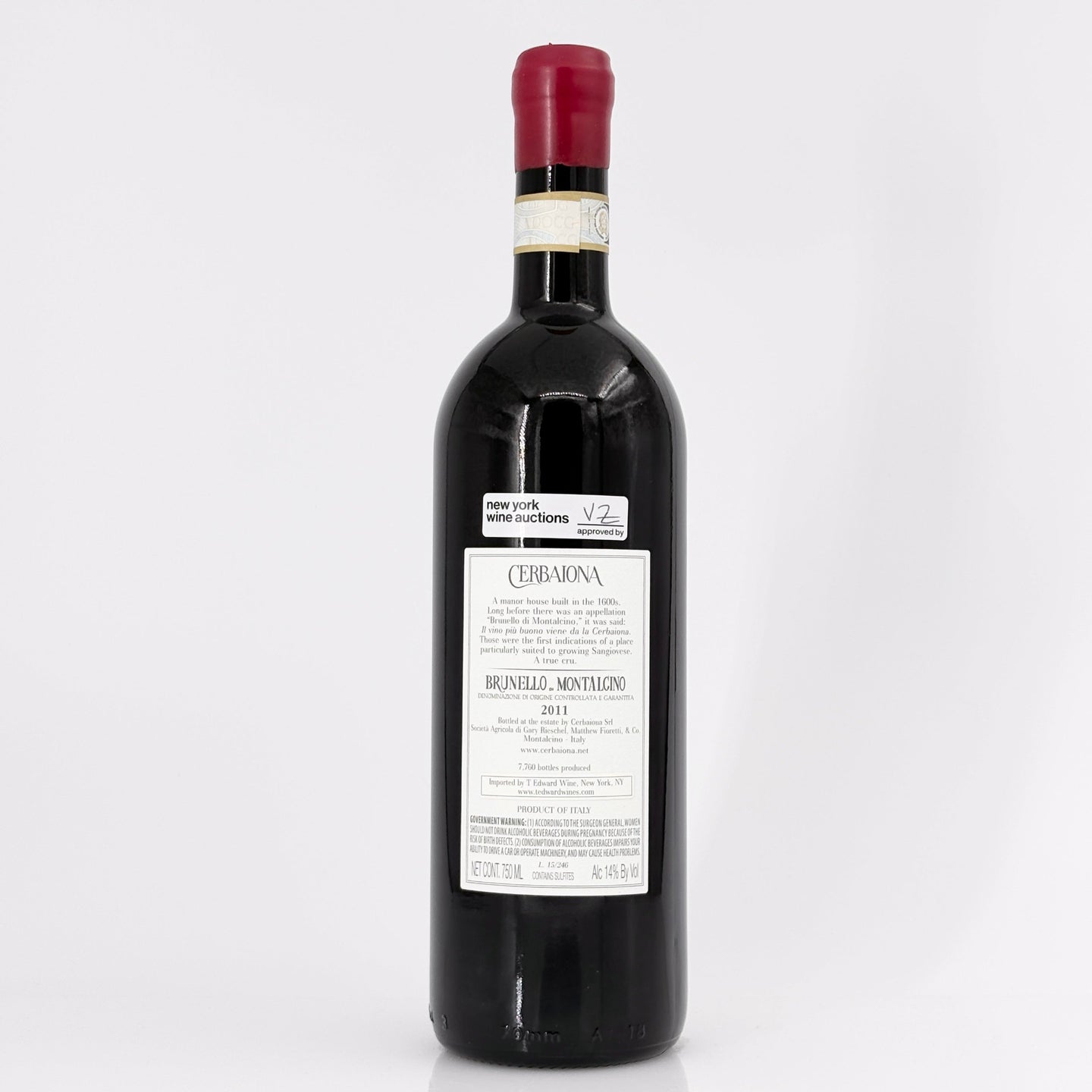 2011 Cerbaiona Brunello di Montalcino, Tuscany, Italy