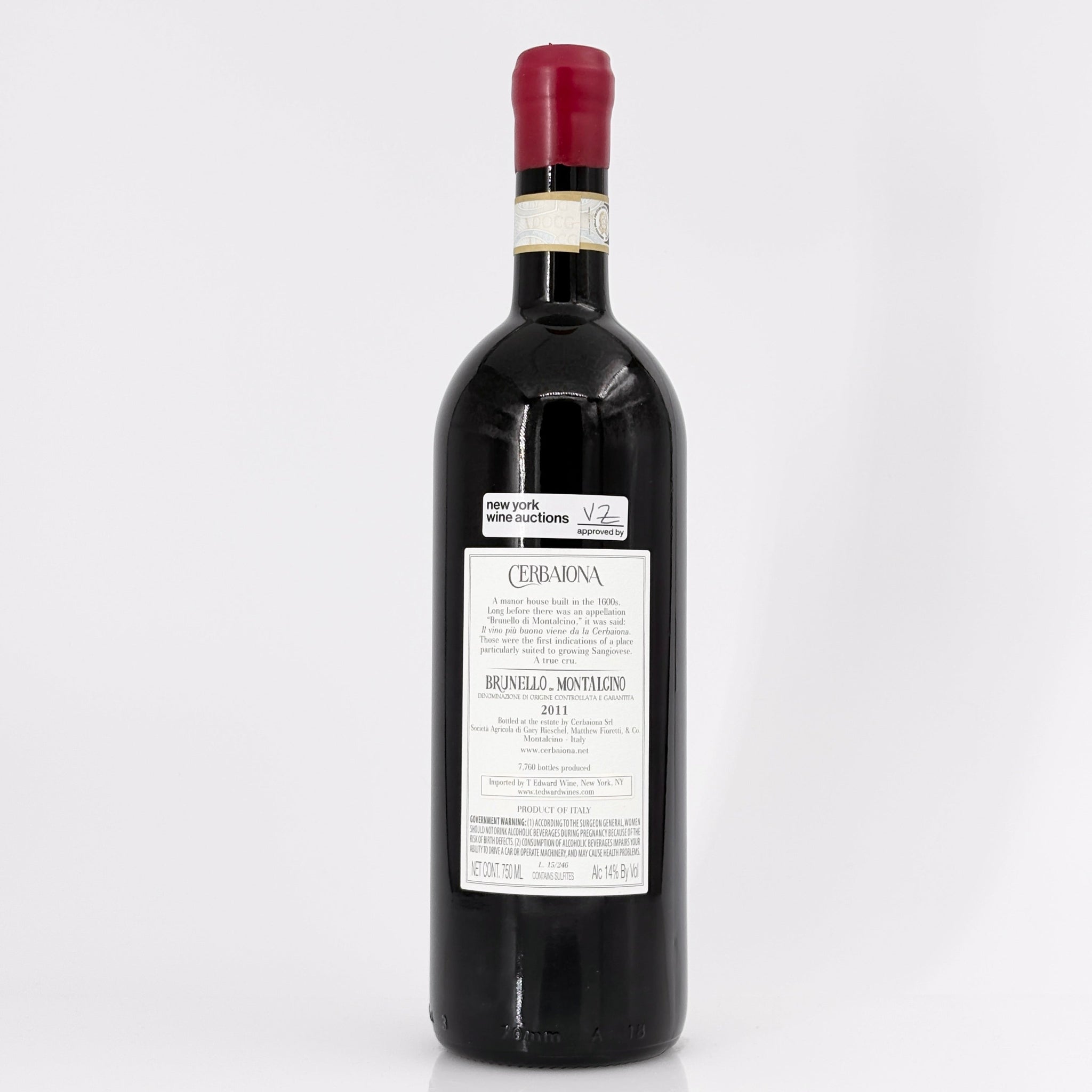 2011 Cerbaiona Brunello di Montalcino, Tuscany, Italy