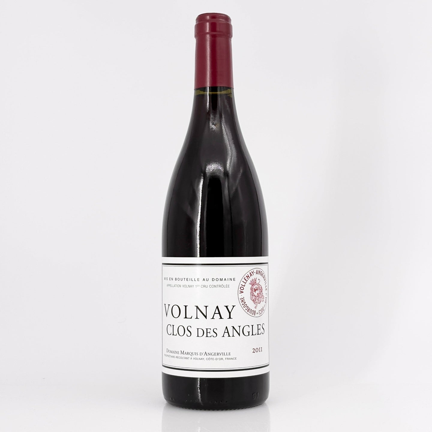 2011 Domaine Marquis d'Angerville Clos des Angles Volnay Premier Cru, France