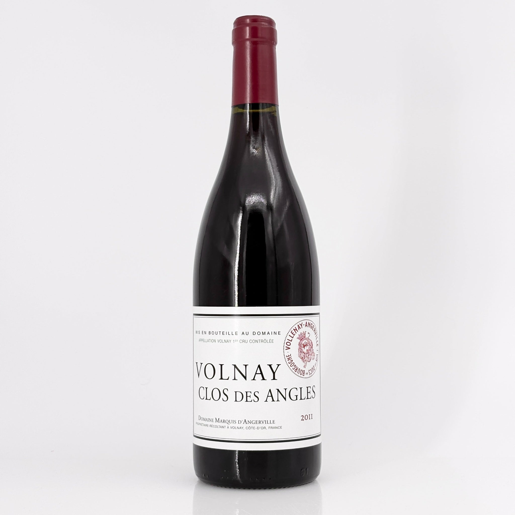 2011 Domaine Marquis d'Angerville Clos des Angles Volnay Premier Cru, France