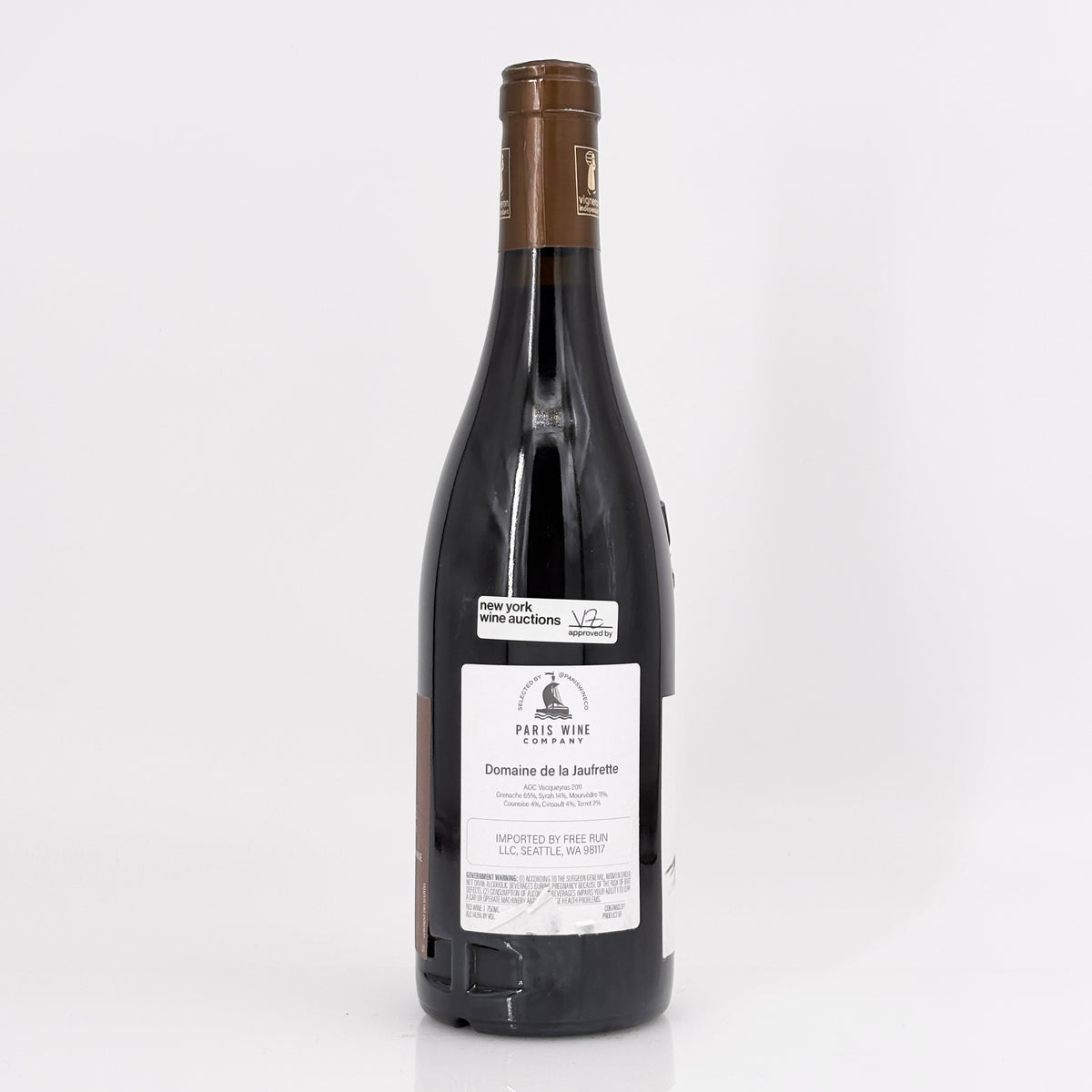 2011 Domaine de la Jaufrette Vacqueyras Rhone, France