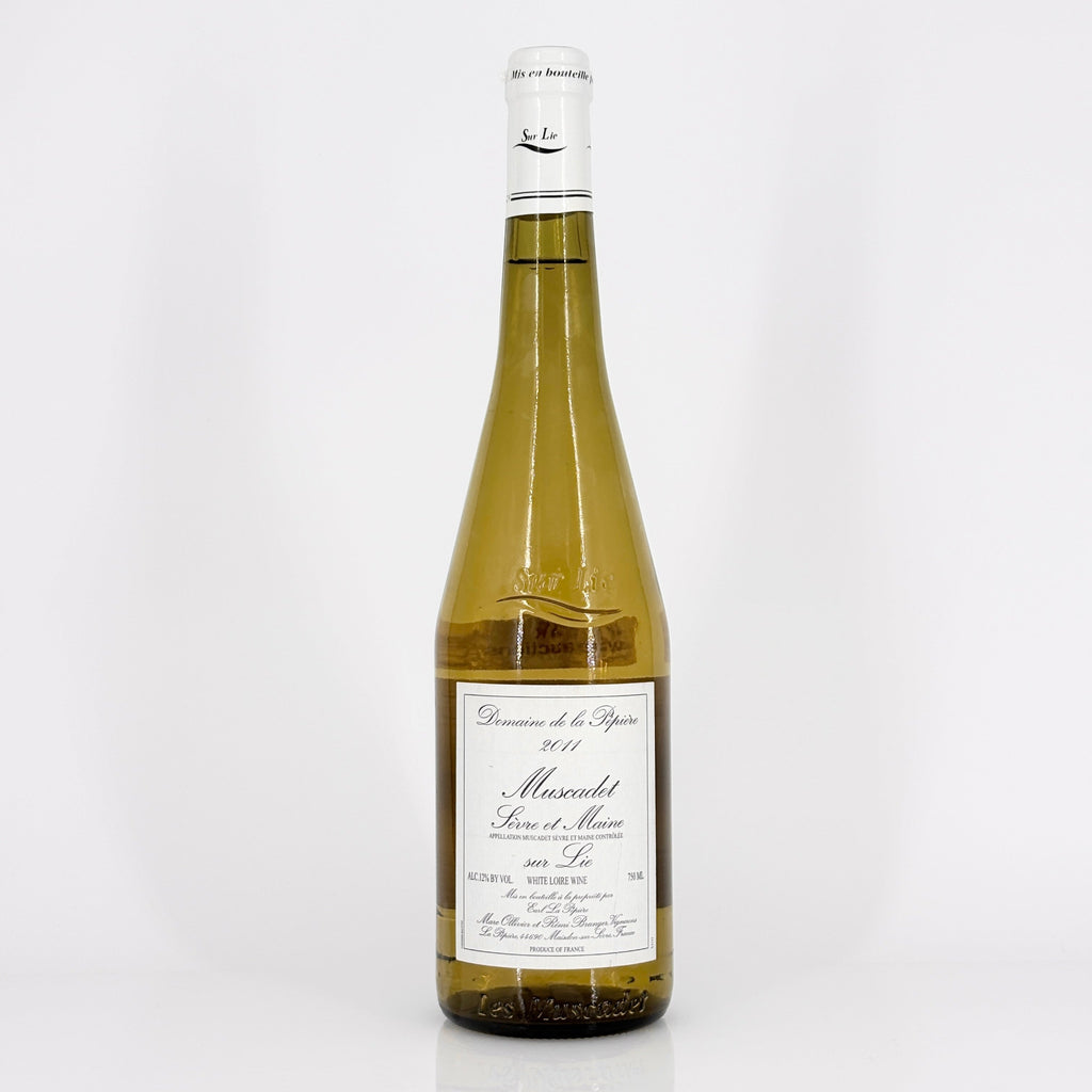 Bottle of wine on a white background