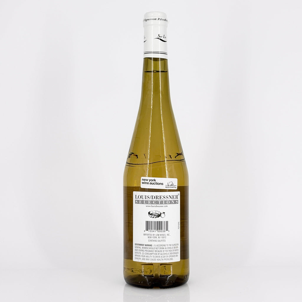 Bottle of wine on a white background