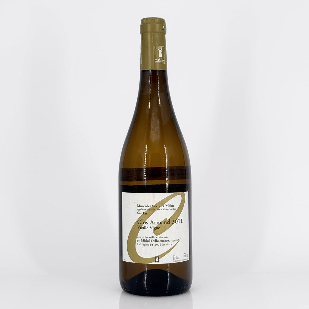 Bottle of wine on a white background
