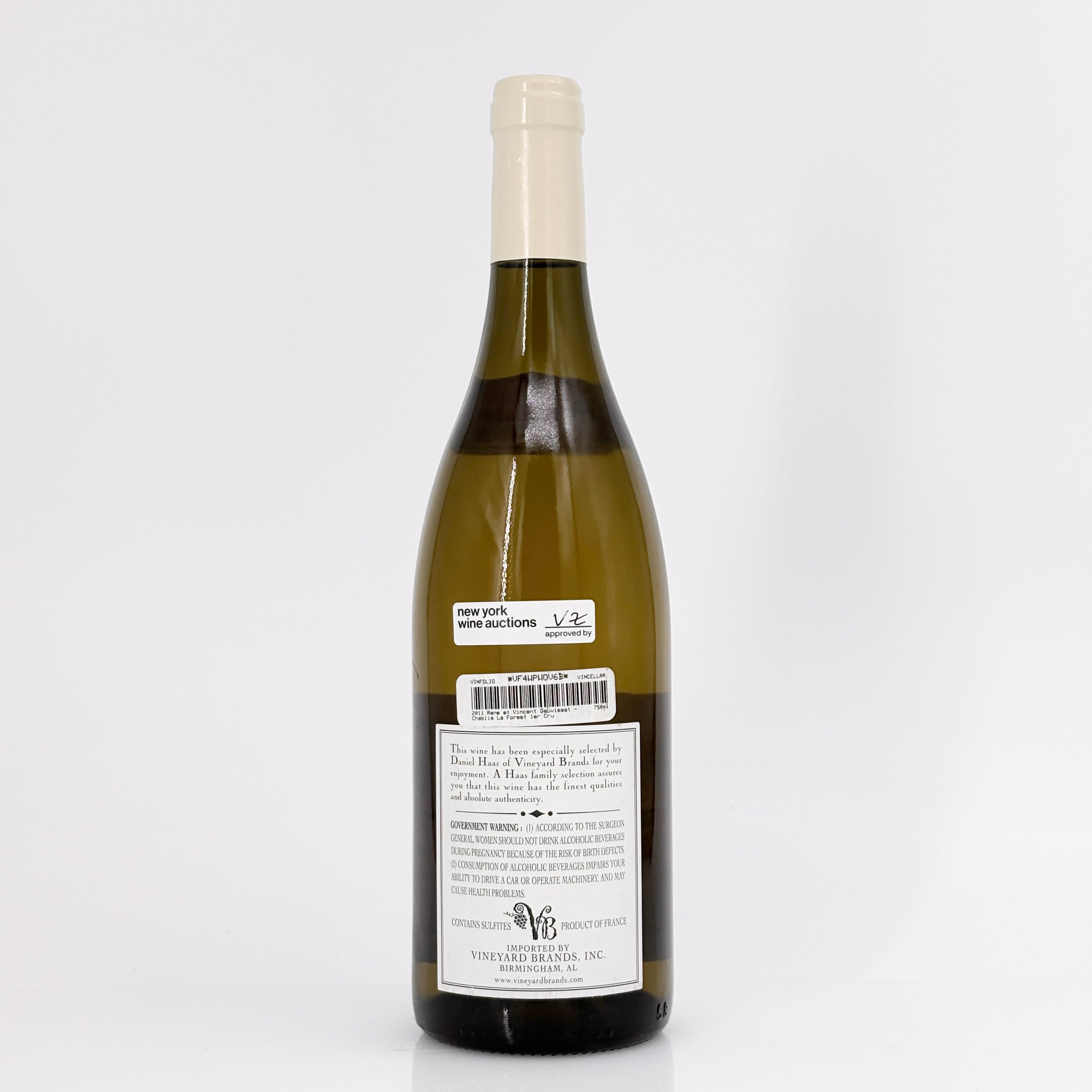 2011 Vincent Dauvissat La Forest Chablis Premier Cru, France