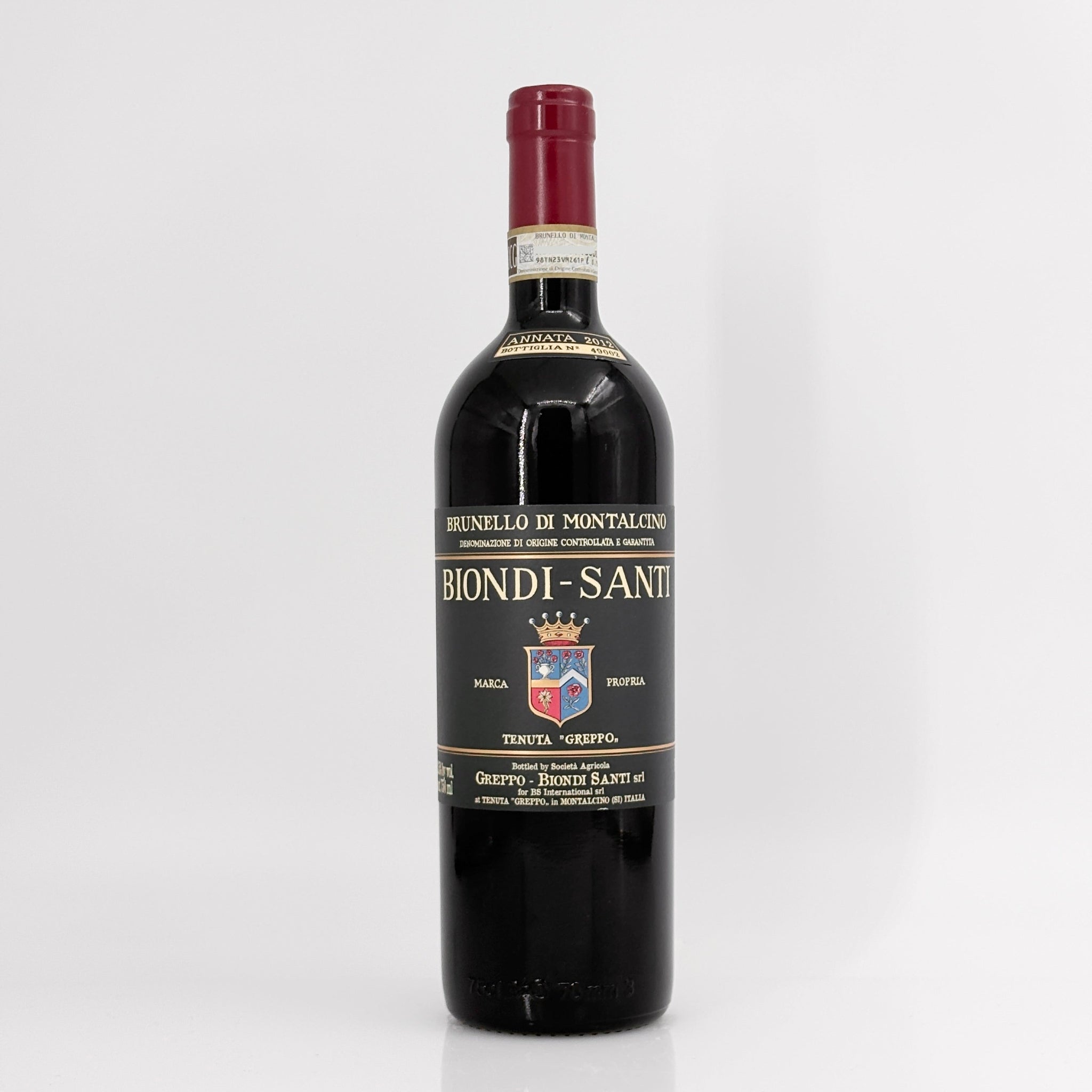 2012 Biondi Santi Tenuta Greppo Brunello di Montalcino DOCG Tuscany, Italy