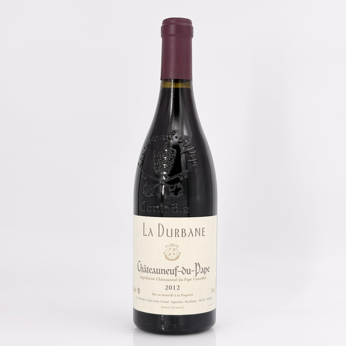 2012 Domaine de la Durbane Châteauneuf-du-Pape Rhone, France