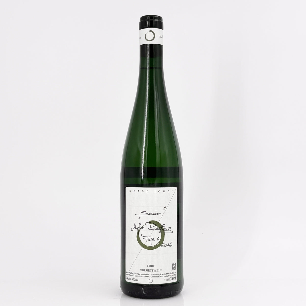 2012 Peter Lauer Ayler Kupp Riesling Senior Fass 6 Saar, Germany