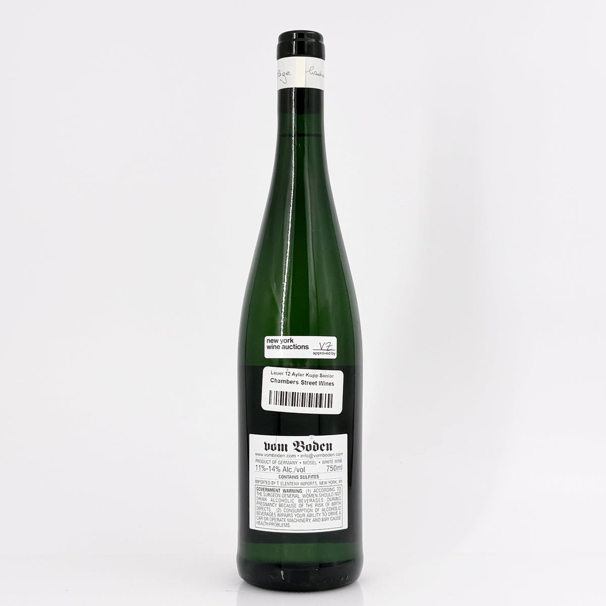 2012 Peter Lauer Ayler Kupp Riesling Senior Fass 6 Saar, Germany