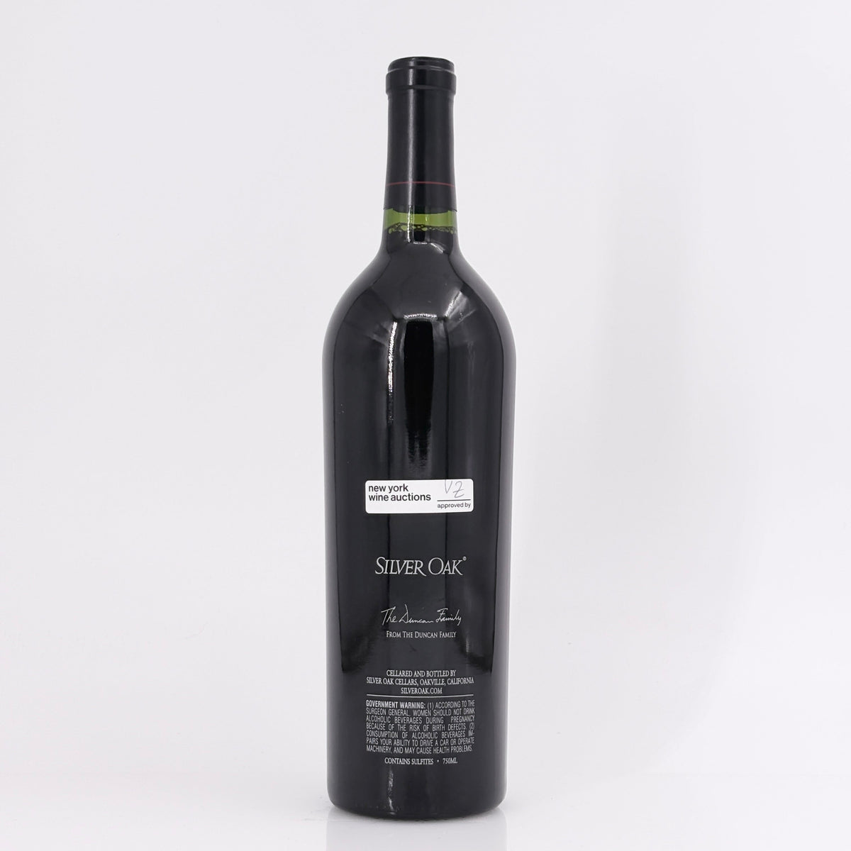 2012 Silver Oak Cellars Napa Valley Cabernet Sauvignon California, USA