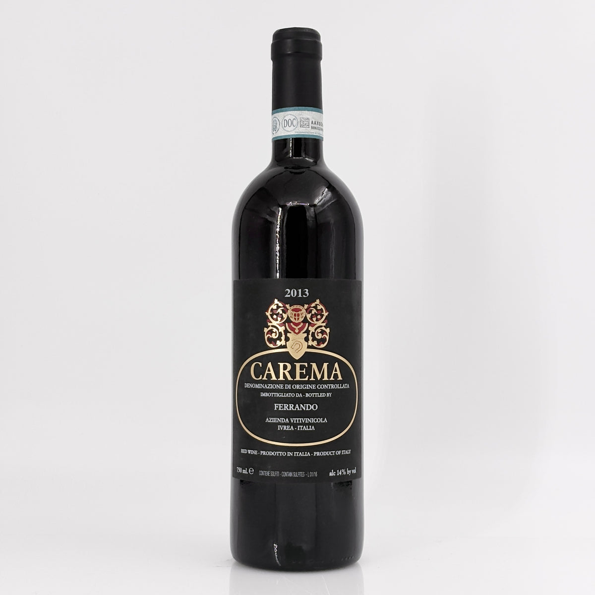 2013 Ferrando Black Label - Etichetta Nera Nebbiolo di Carema Piedmont, Italy