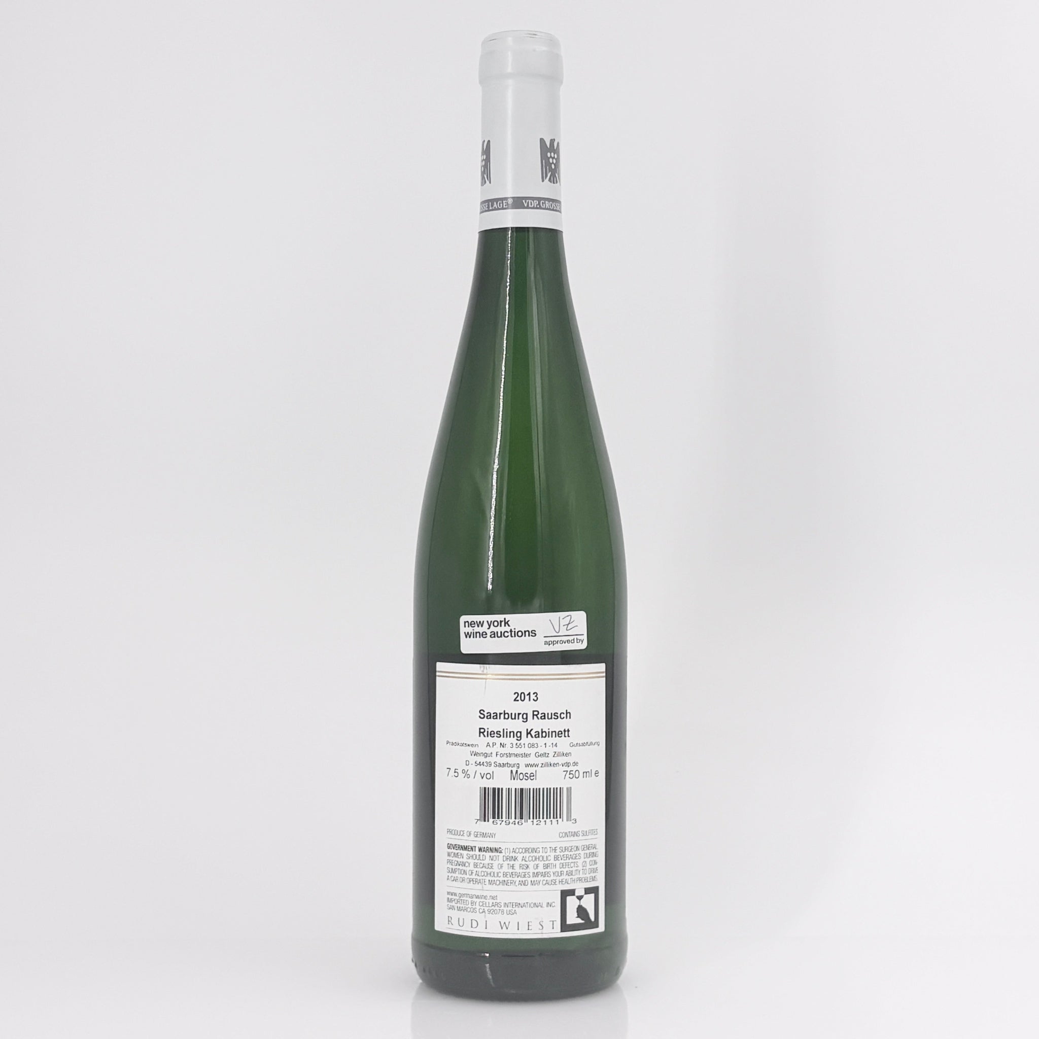 2013 Forstmeister Geltz-Zilliken Saarburger Rausch Riesling Kabinett, Mosel, Germany