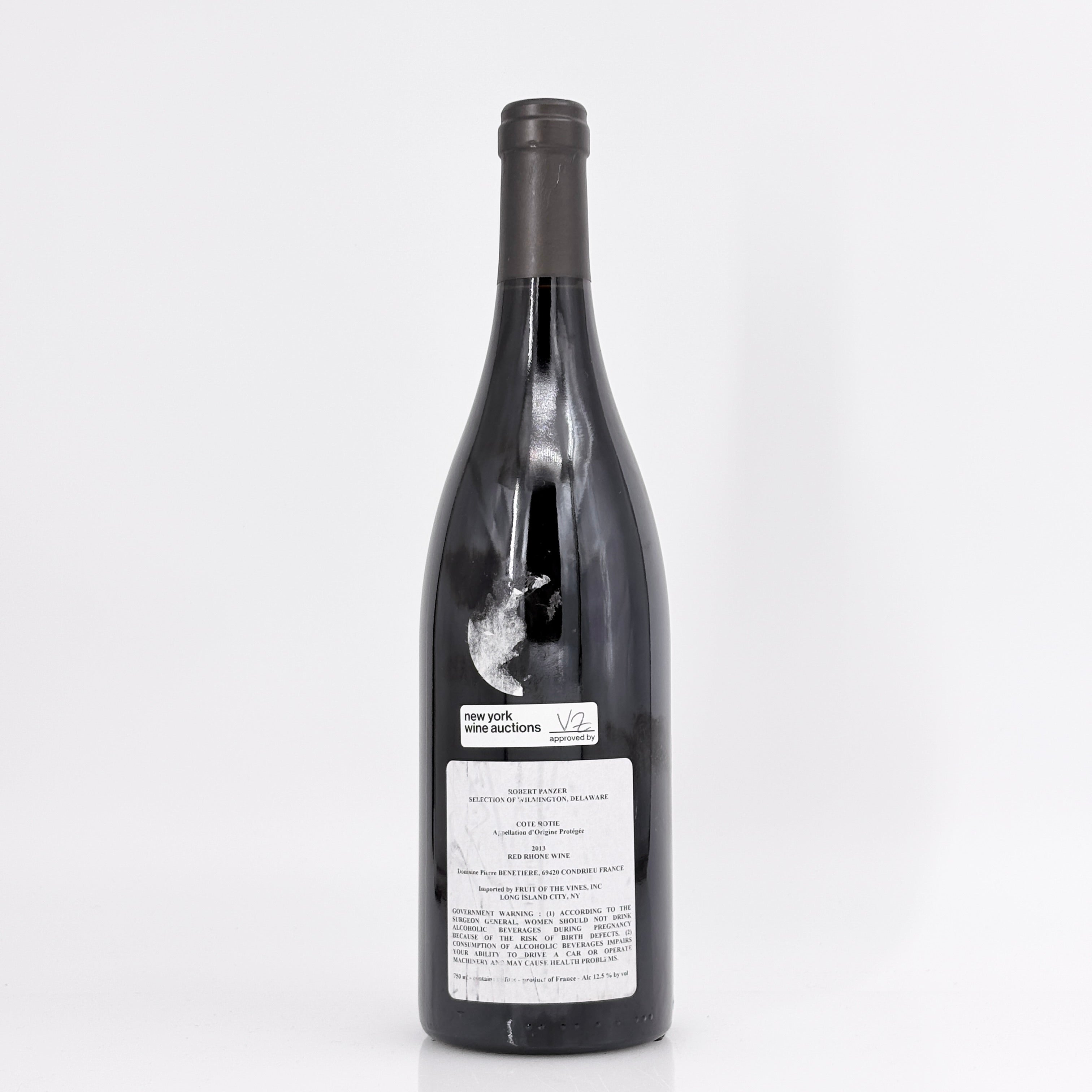 2013 Marie et Pierre Bénetière Côte-Rôtie Cordeloux, Rhone, France (Lot 1)