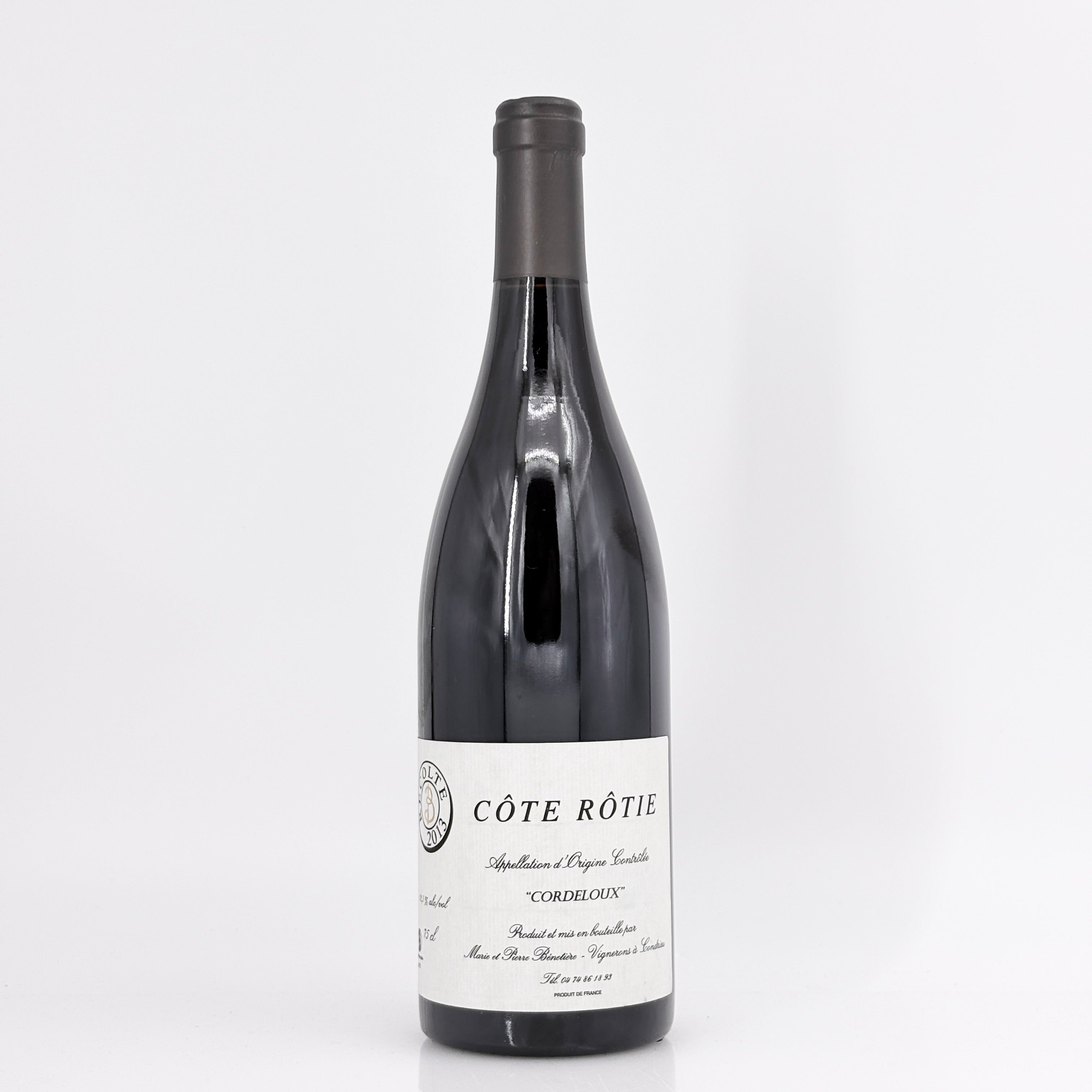 2013 Marie et Pierre Bénetière Côte-Rôtie Cordeloux, Rhone, France (Lot 1)