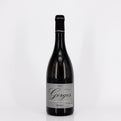 Bottle of wine on a white background