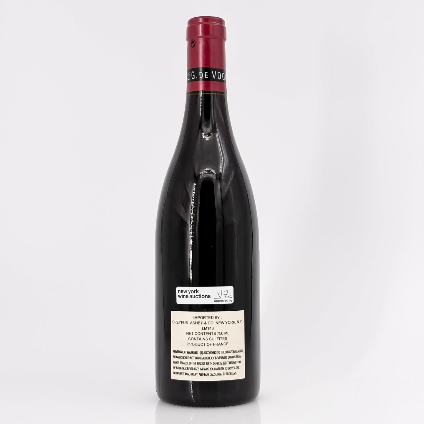 2014 Domaine Comte Georges de Vogue Musigny Grand Cru 'Cuvee Vieilles Vignes' Cote de Nuits, France