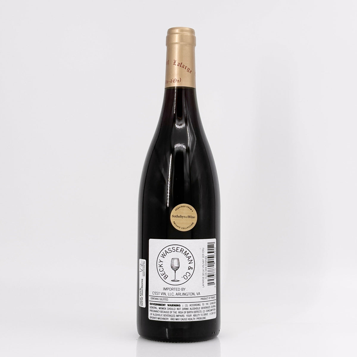 2014 Domaine Michel Lafarge Clos des Chenes Volnay Premier Cru, France (Lot 3)