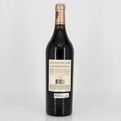 Wine bottle with label on a white background