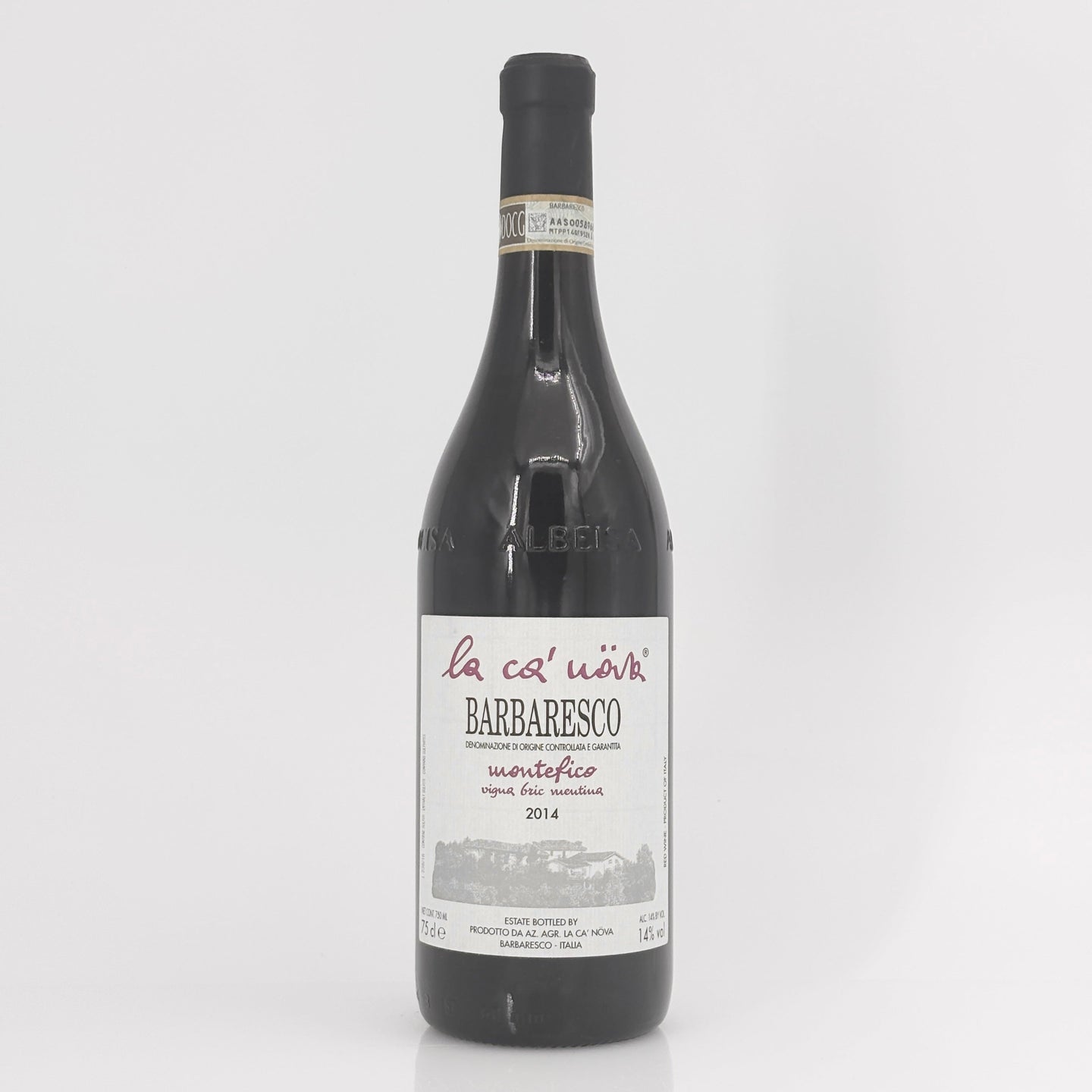 2014 La Ca Nova 'Montefico' Vigna Bric Mentina, Barbaresco DOCG, Italy