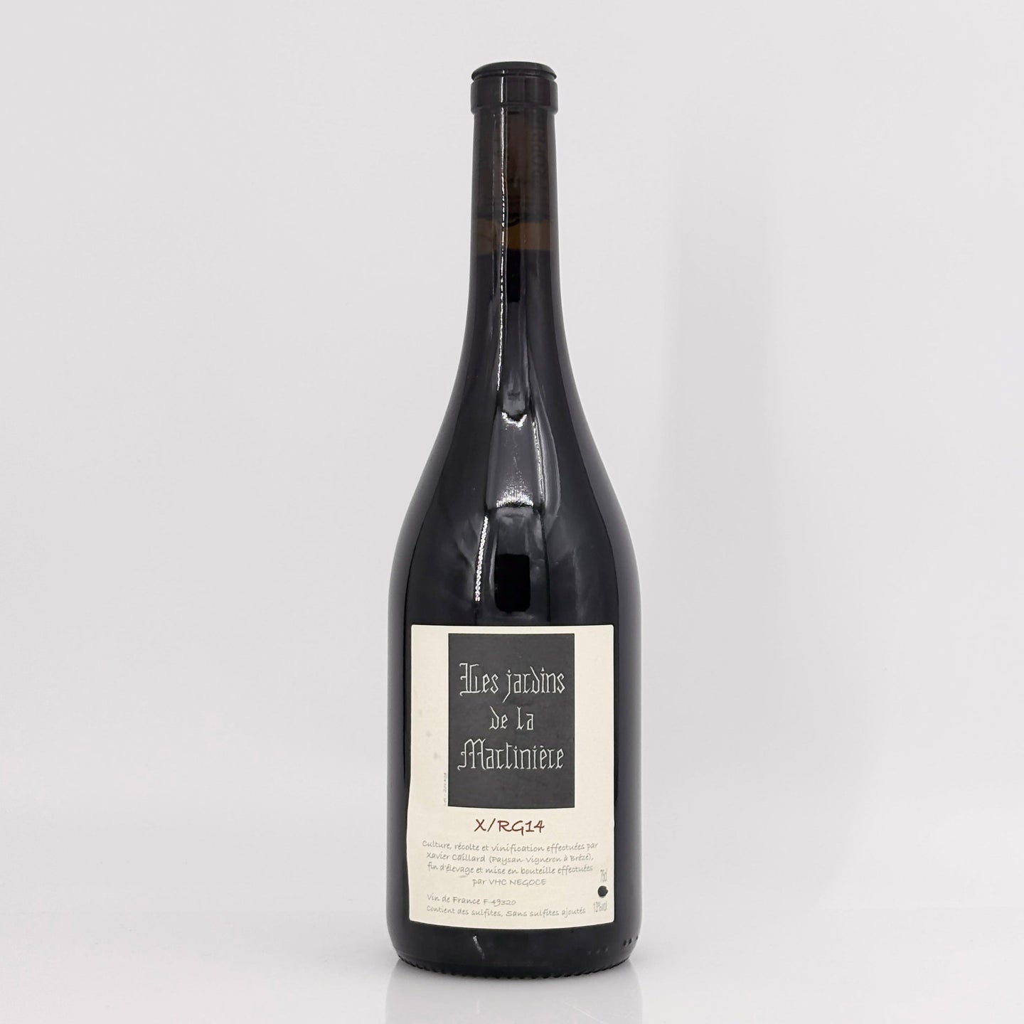 2014 Les Jardins de La Martiniere X/RG Loire, Vin de France