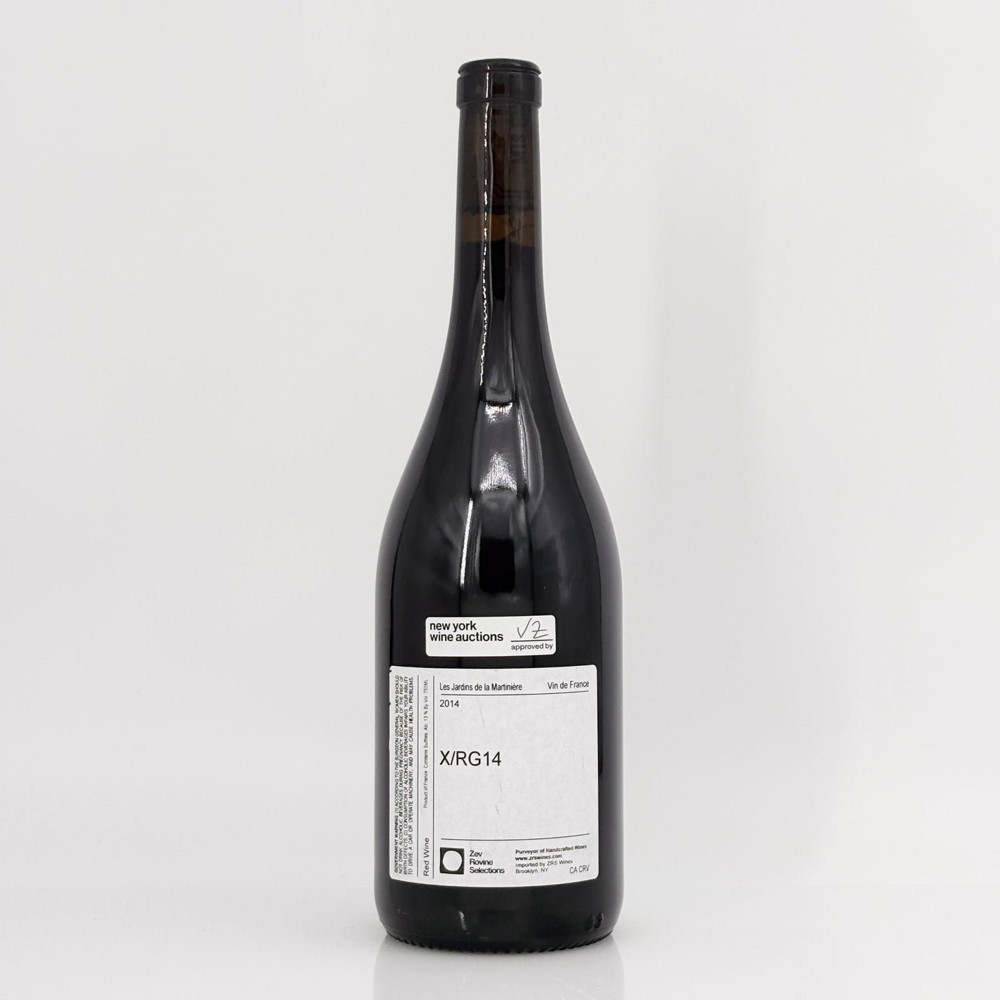 2014 Les Jardins de La Martiniere X/RG Loire, Vin de France