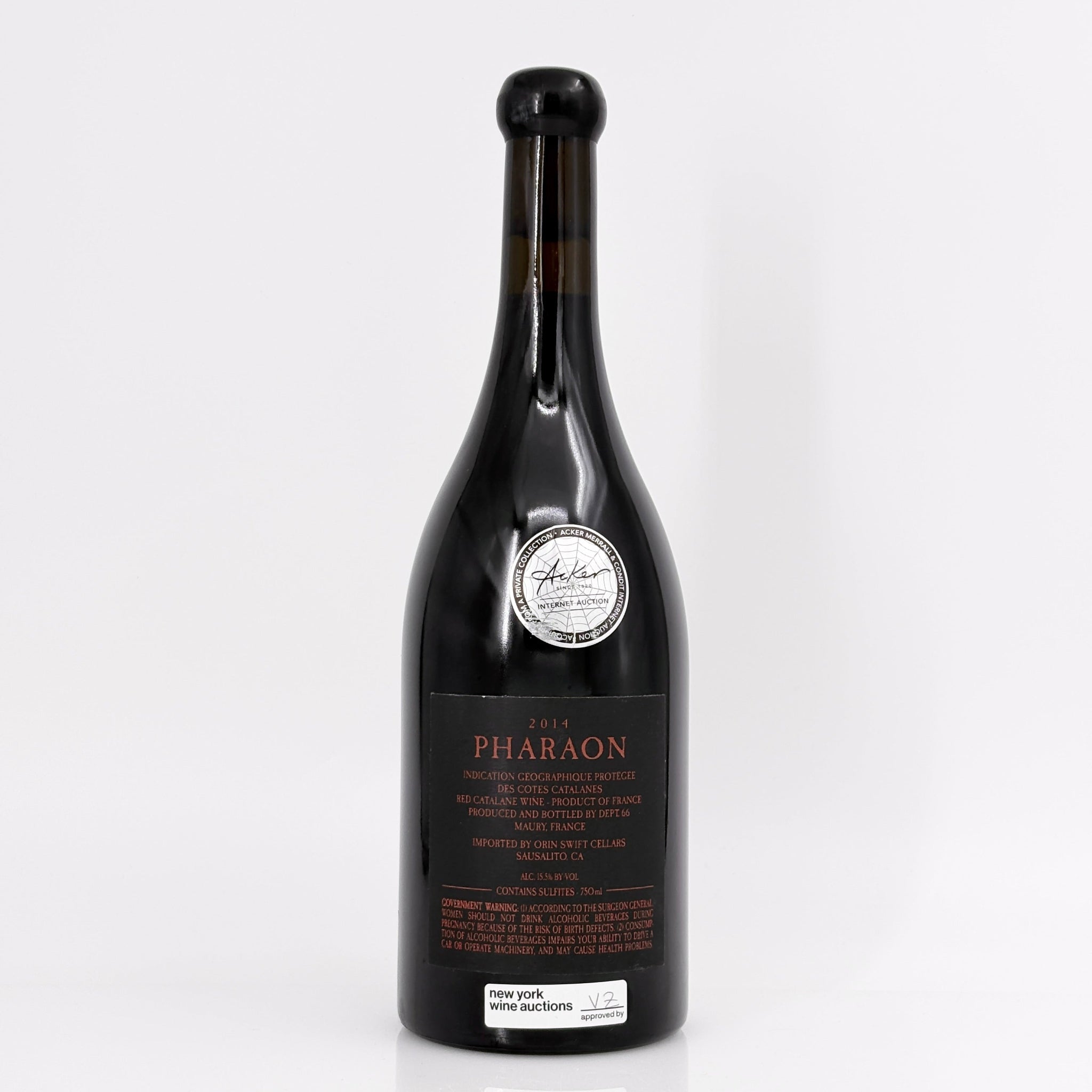 2014 Orin Swift Department 66 'Pharaon' Vin de France