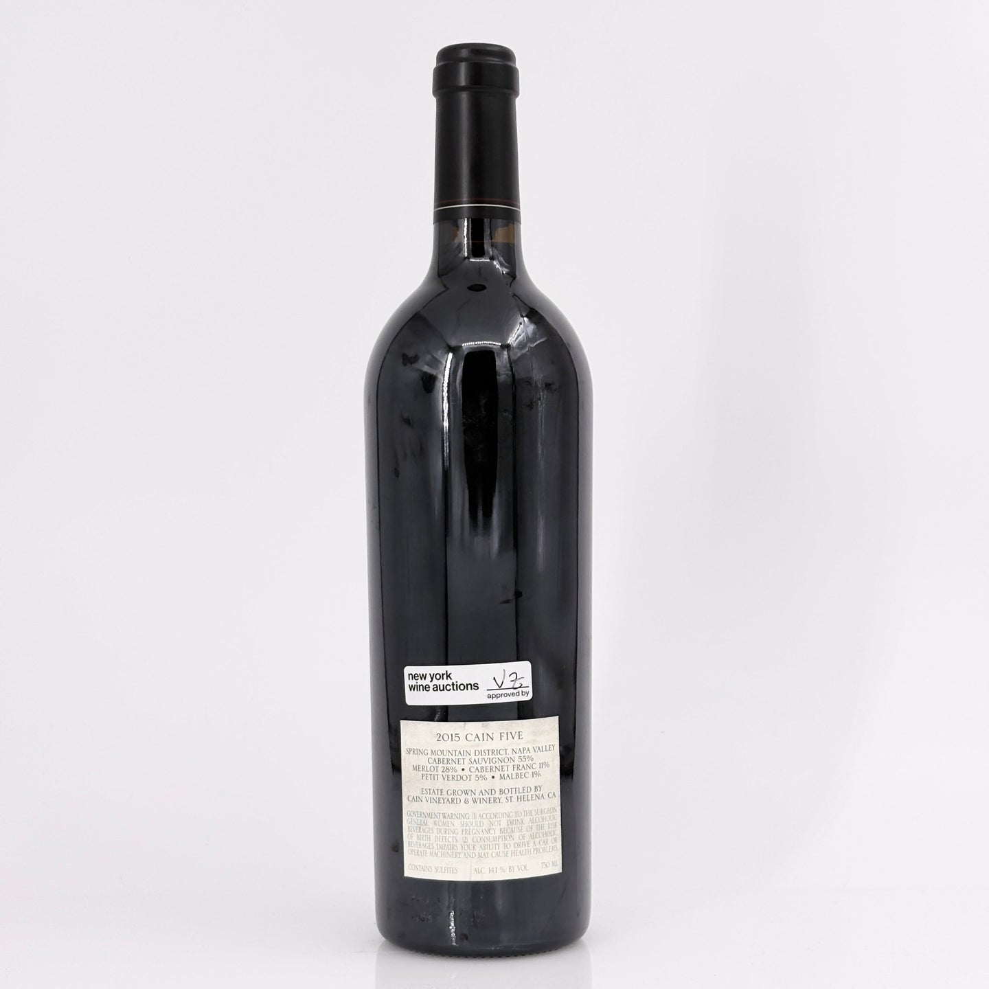 2015 Cain Vineyard & Winery Cain Five Spring Mountain District, USA