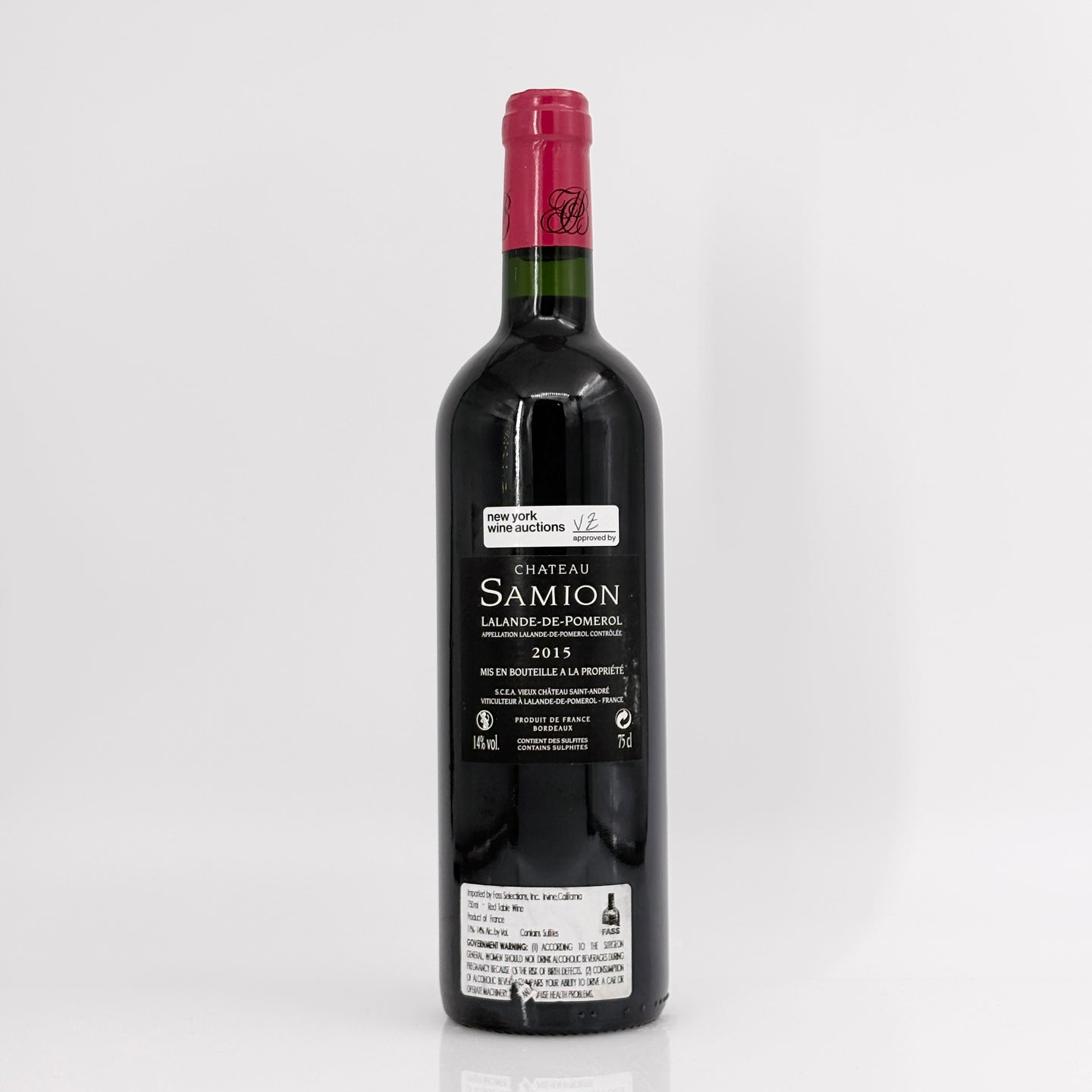 2015 Chateau Samion Lalande-de-Pomerol, France