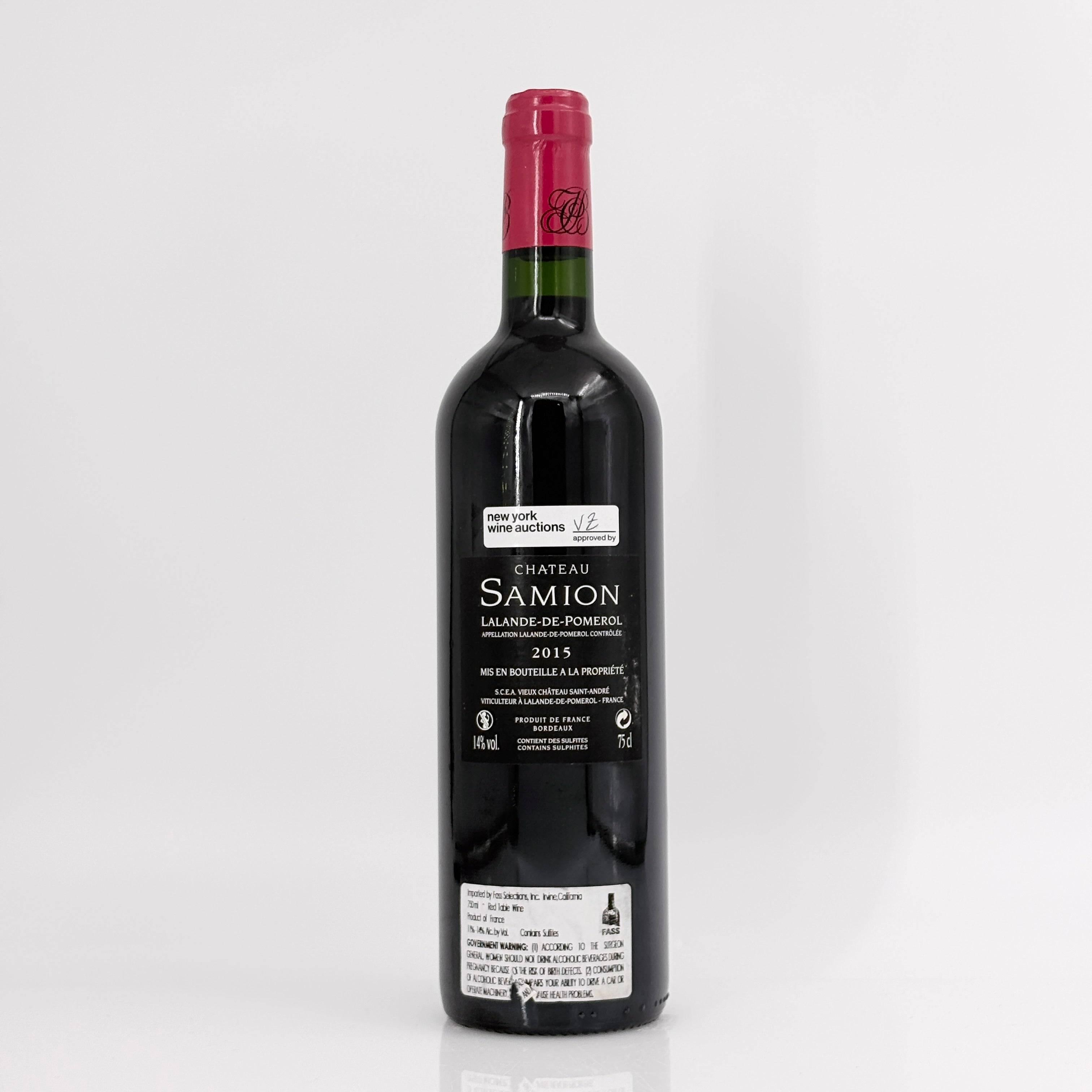 2015 Chateau Samion Lalande-de-Pomerol, France