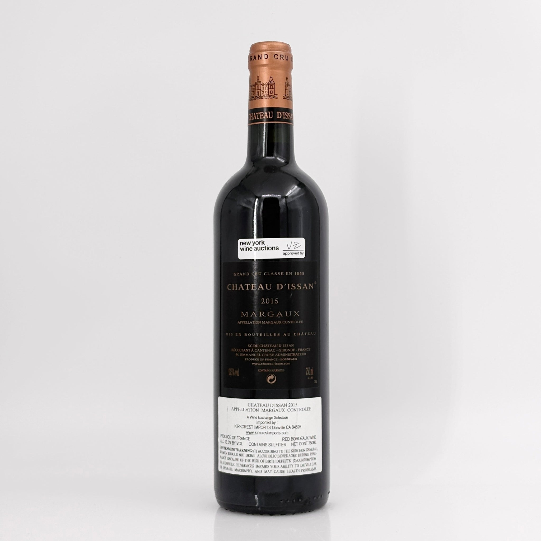 2015 Chateau d'Issan Margaux, France