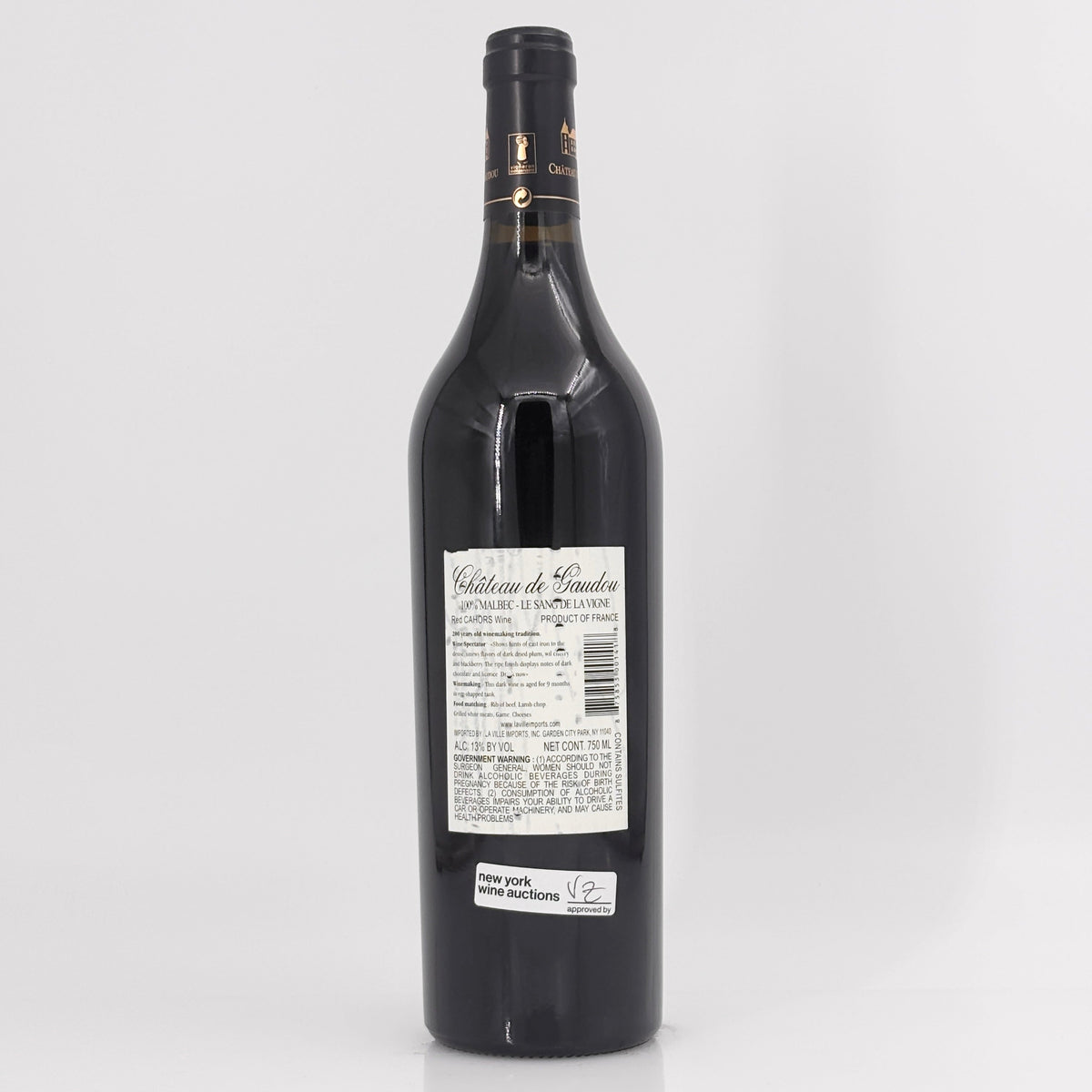 2015 Chateau de Gaudou Le Sang la Vigne Cahors, France