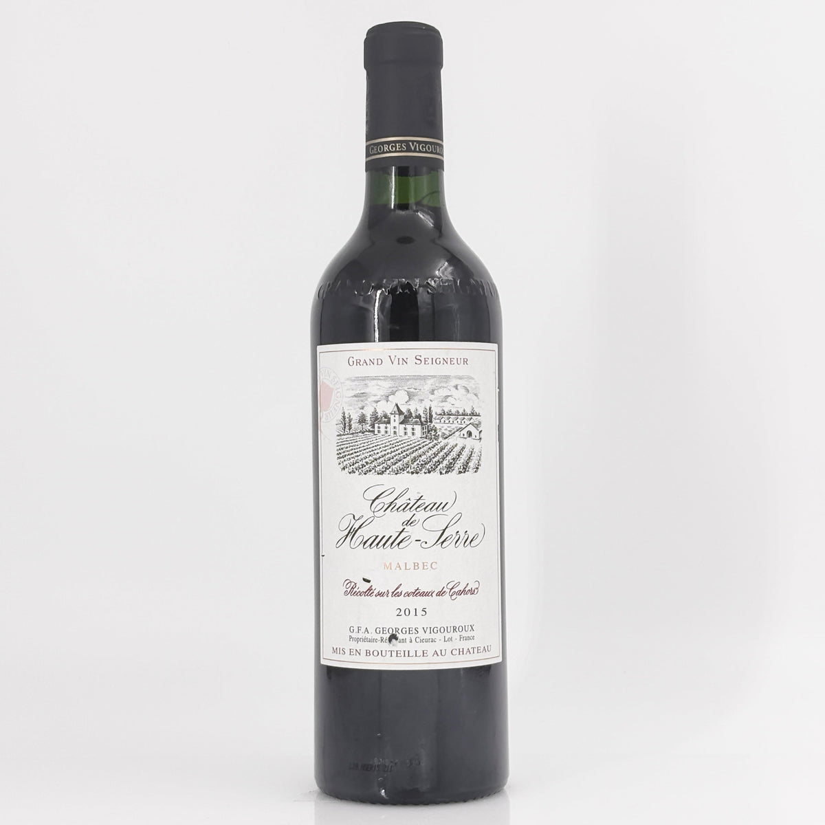 2015 Chateau de Haute-Serre Malbec Cahors, France