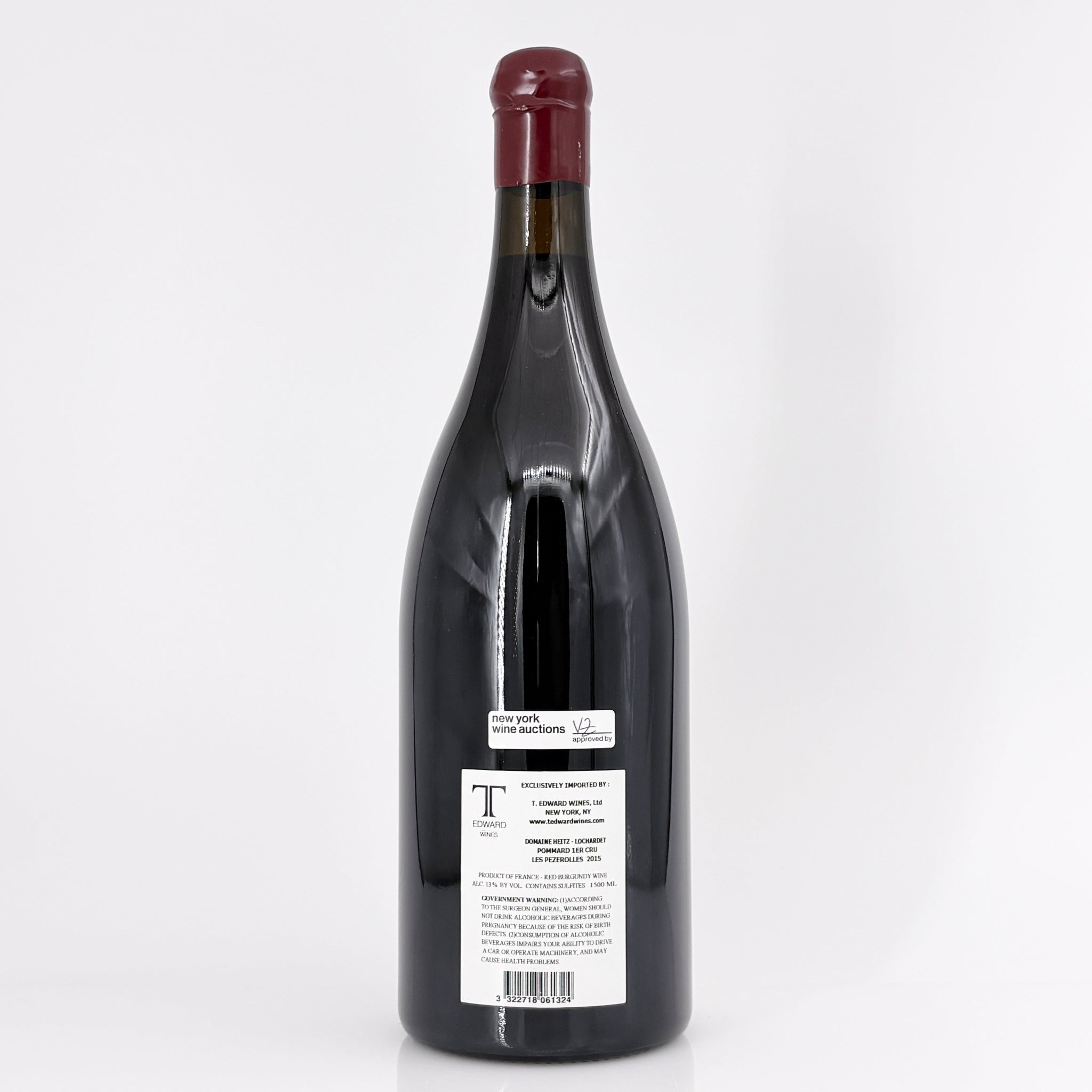 2015 Domaine Heitz-Lochardet Pommard Premier Cru Les Pézerolles, Côte de Beaune, France 1.5L Magnum (Lot 1)