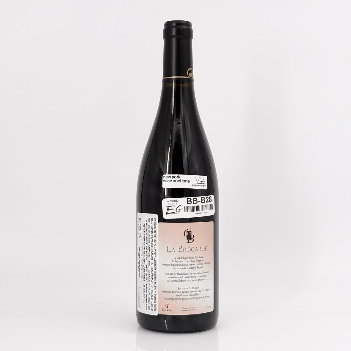 2015 Domaine Maryline & Christophe Billon Cote Rotie La Brocarde Rhone, France