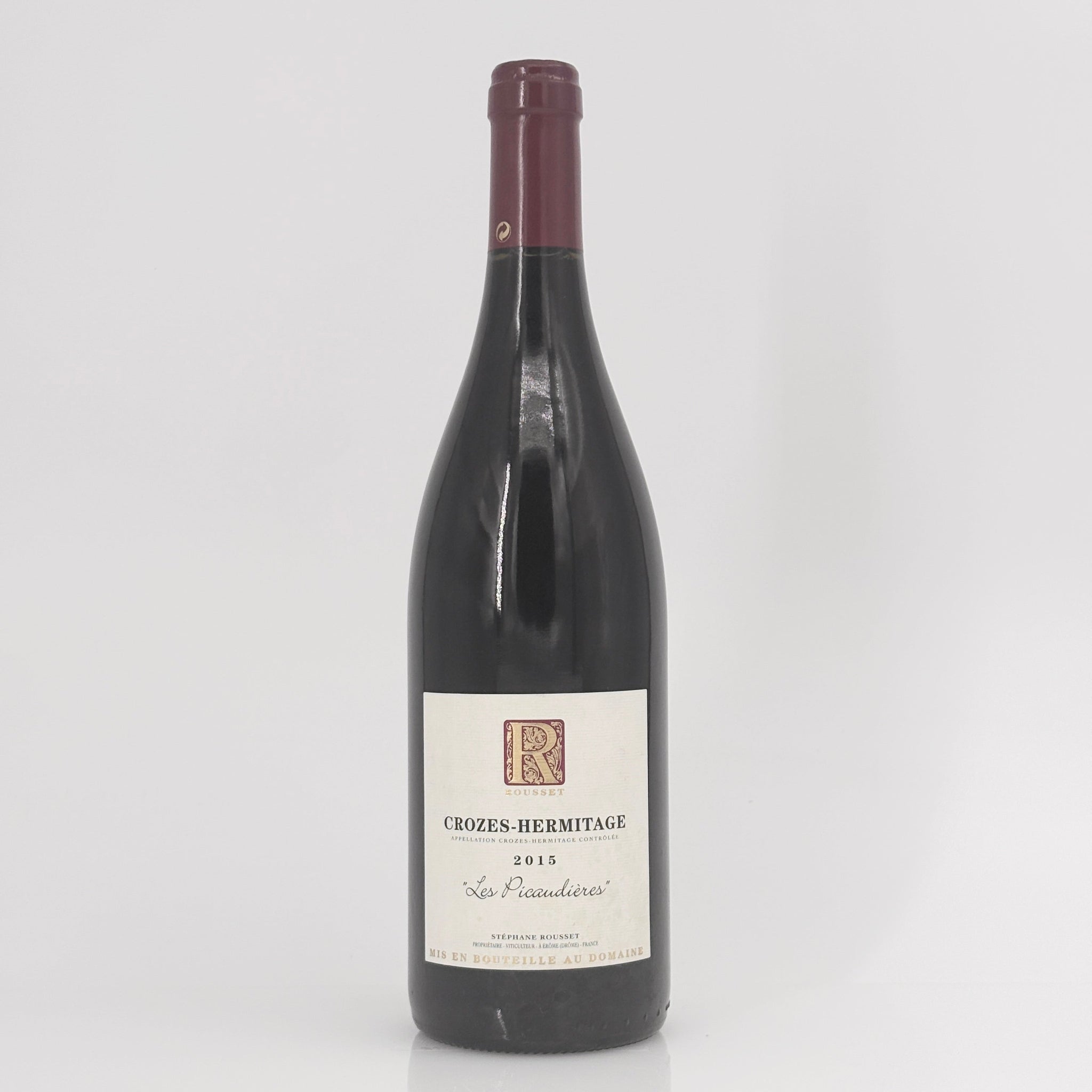 2015 Domaine Rousset Crozes-Hermitage "Les Picaudieres" Rouge Rhone, France