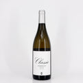 Bottle of wine on a white background