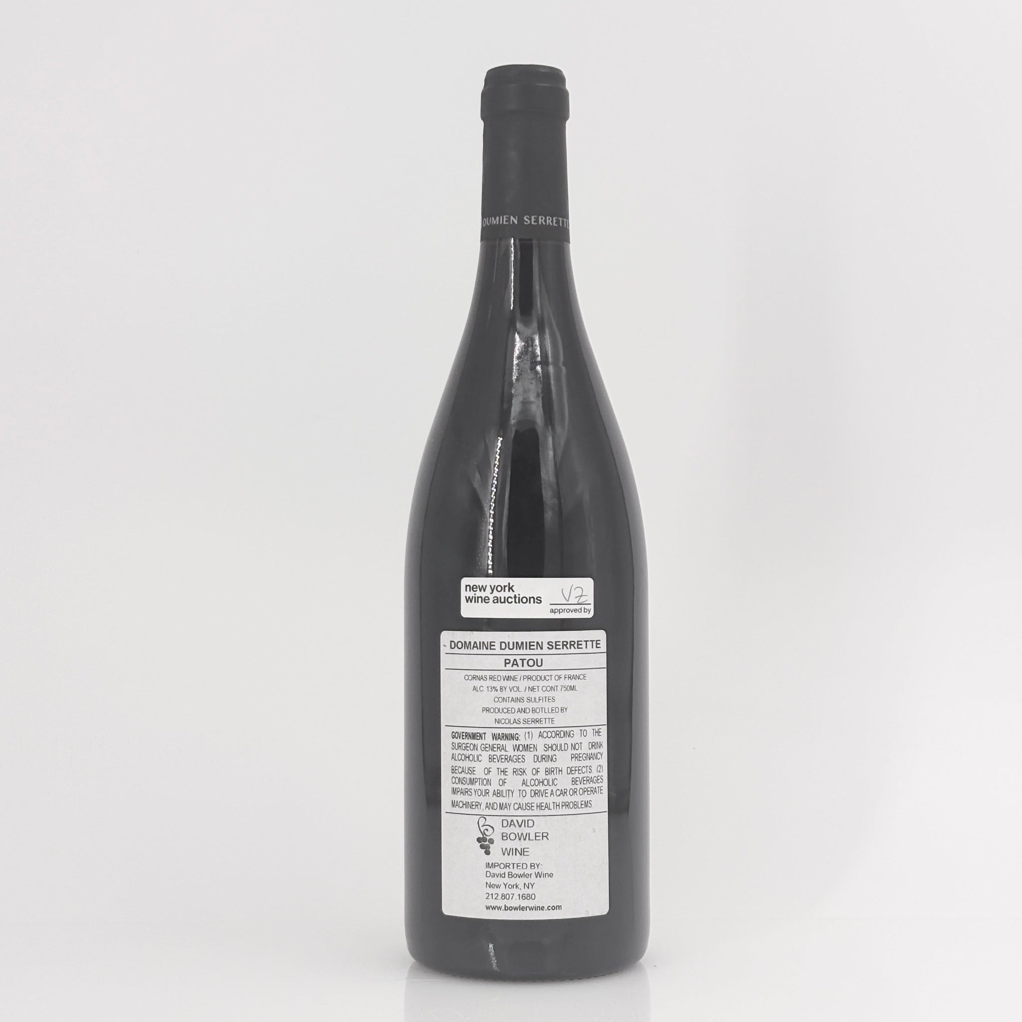2015 Dumien-Serrette Cornas Patou Rhone, France