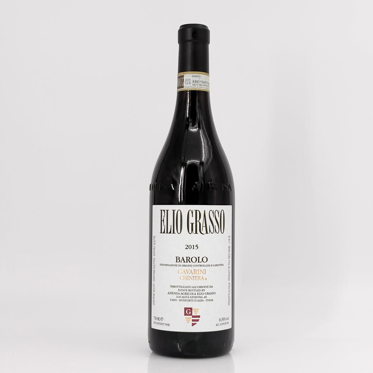 2015 Elio Grasso Gavarini Vigna Chiniera Barolo DOCG, Italy