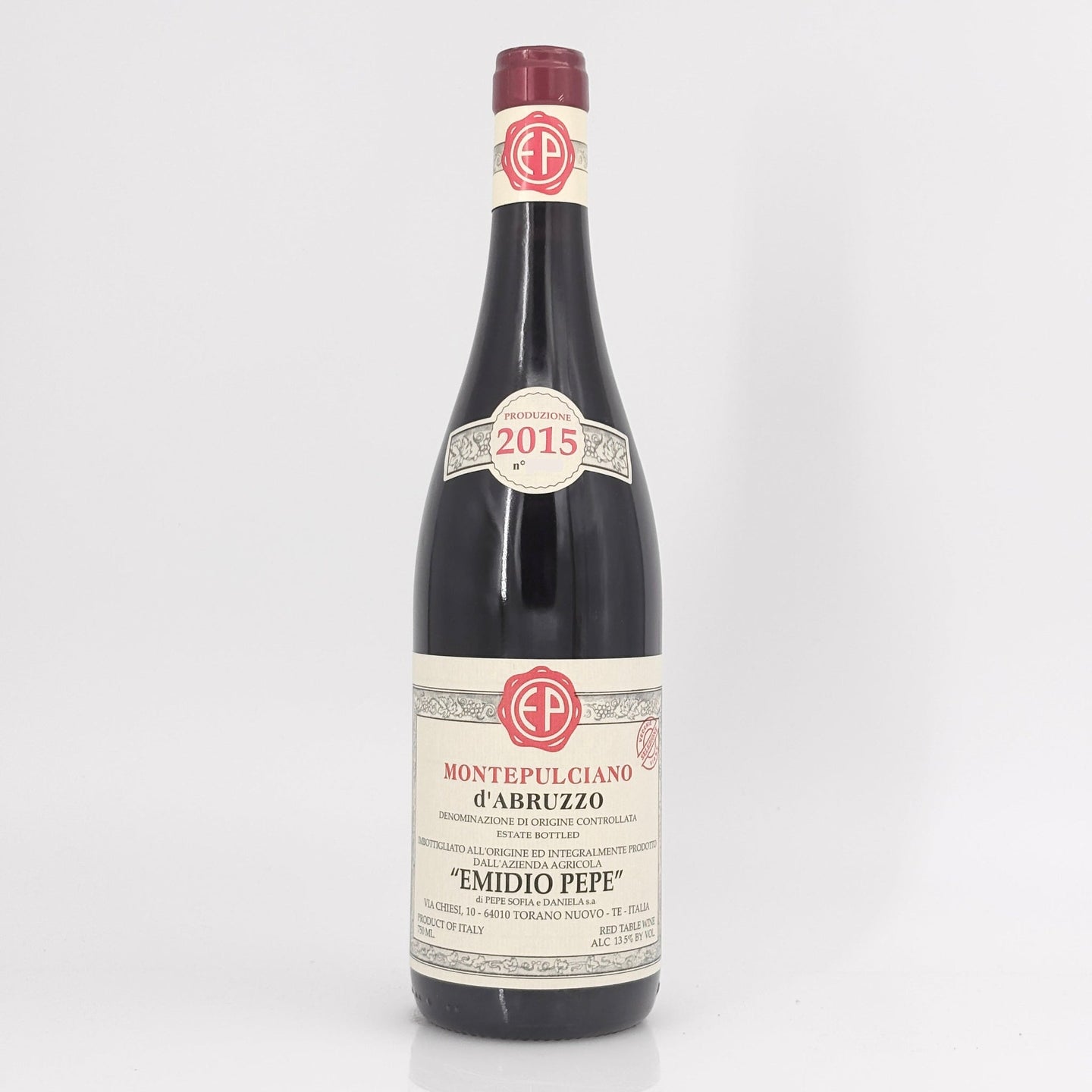 2015 Emidio Pepe Montepulciano d'Abruzzo, Italy