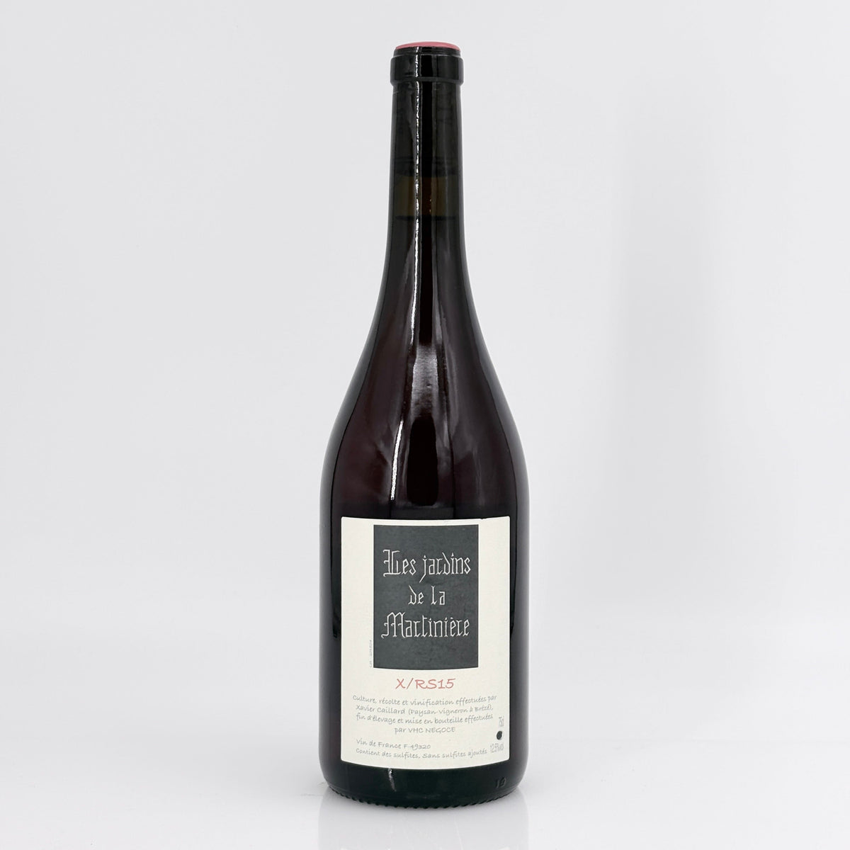 2015 Les Jardins de La Martiniere X/RS Rose, Loire, Vin de France
