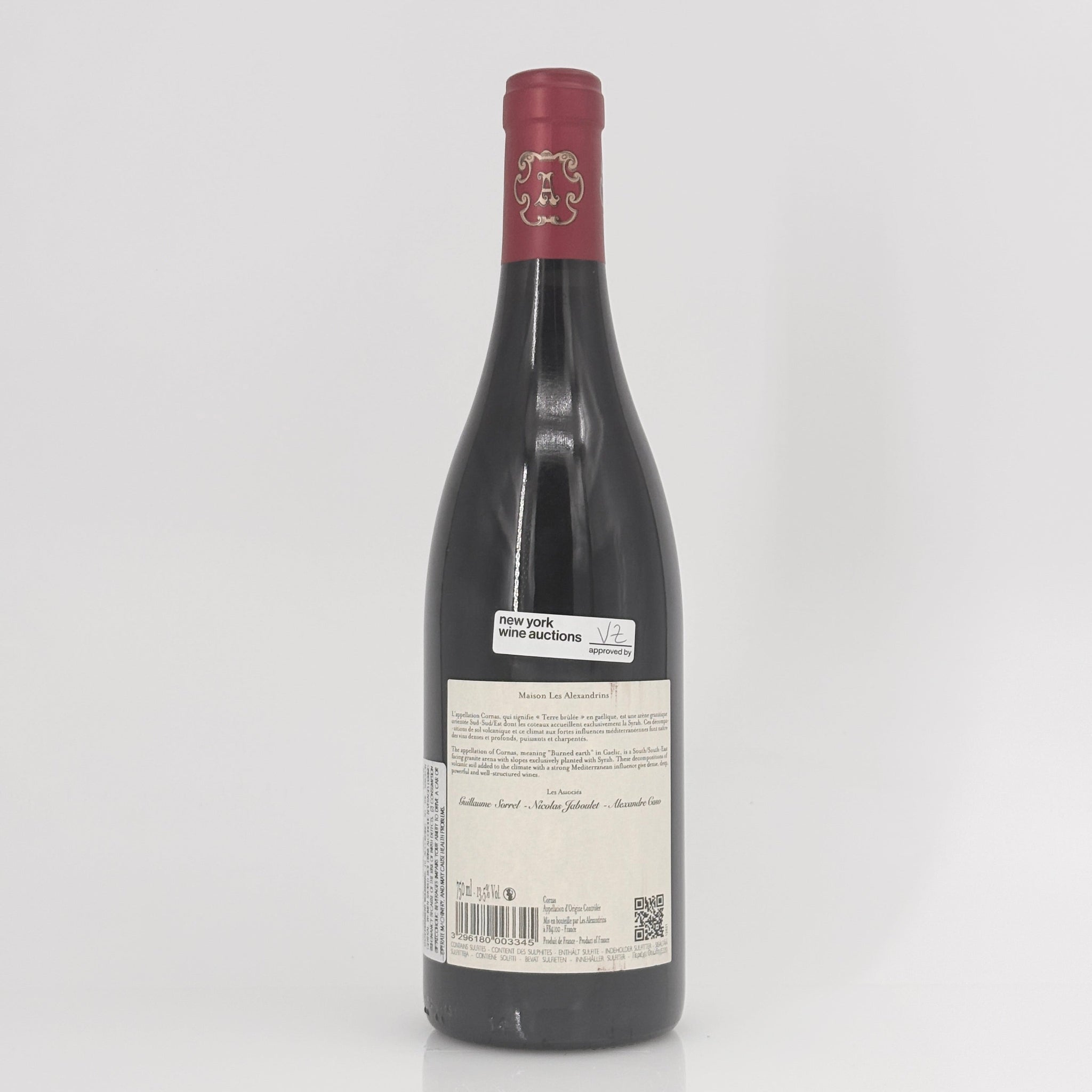 2015 Maison Les Alexandrins Cornas, Rhone, France