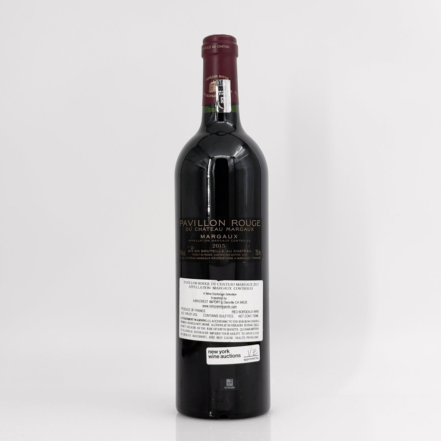 2015 Pavillon Rouge du Chateau Margaux, Margaux, France