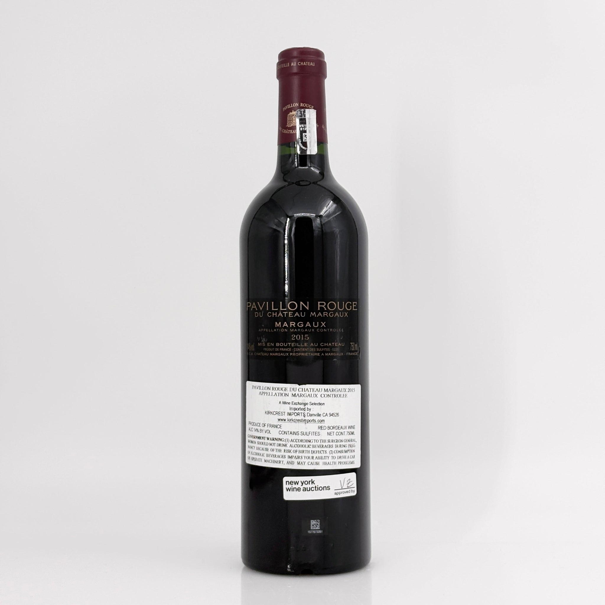 2015 Pavillon Rouge du Chateau Margaux, Margaux, France
