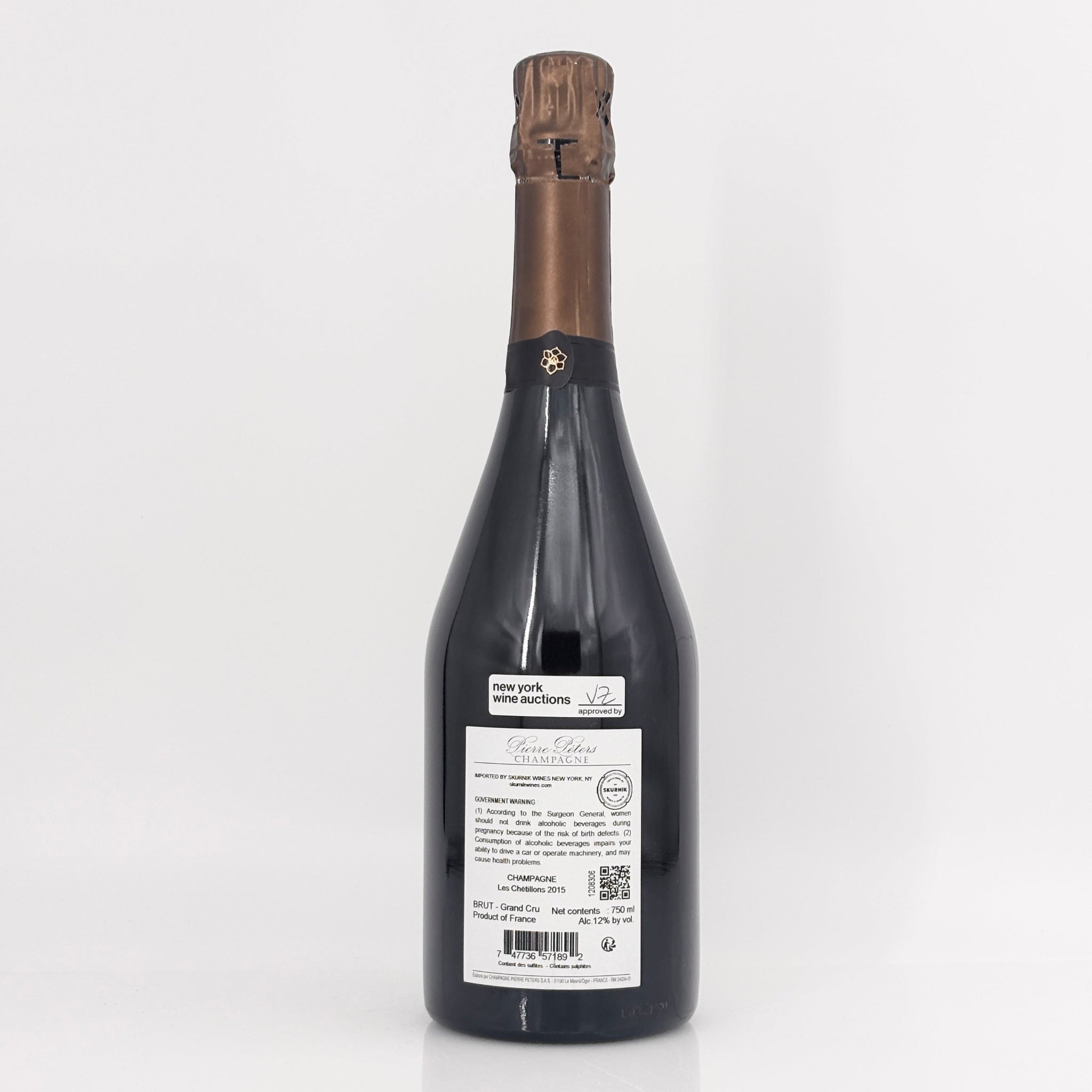 2015 Pierre Peters Cuvee Speciale 'Les Chetillons' Blanc de Blancs Grand Cru Brut Champagne, France
