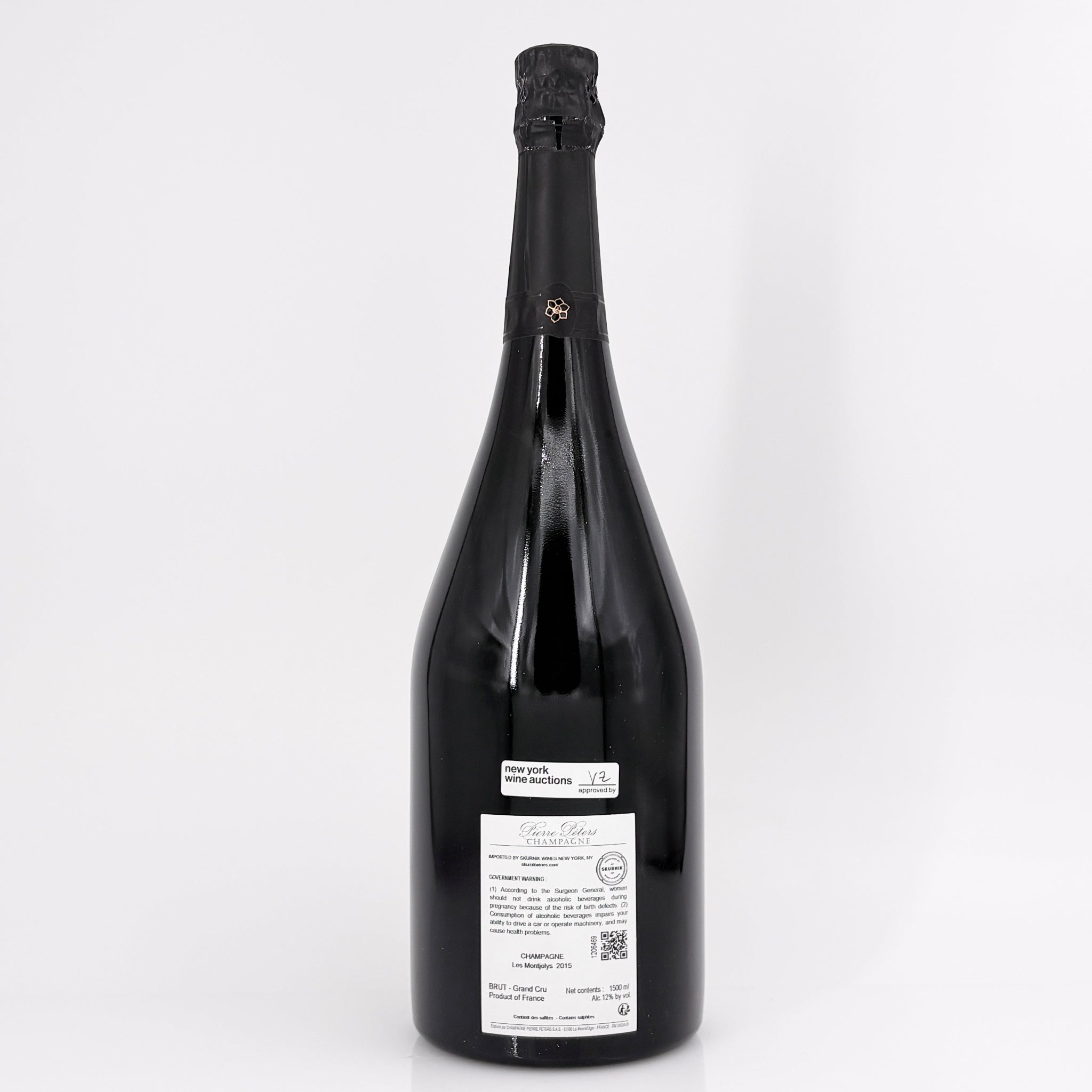 2015 Pierre Peters Cuvee Speciale 'Montjolys' Blanc de Blancs Grand Cru Brut Champagne 1.5L, France (Lot 09/2027)