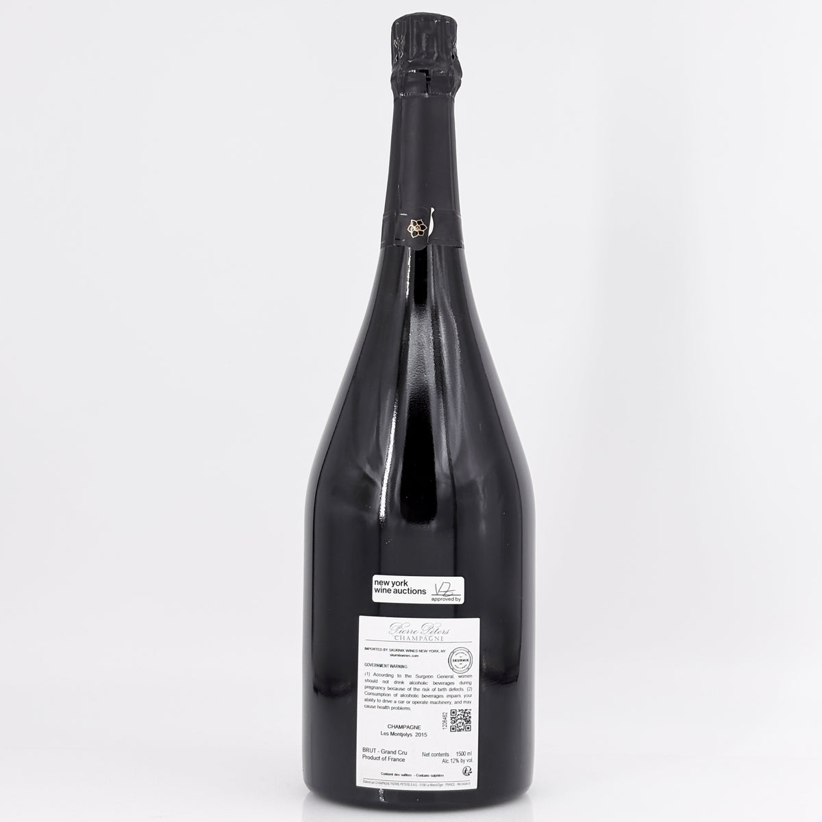 2015 Pierre Peters Cuvee Speciale 'Montjolys' Blanc de Blancs Grand Cru Brut Champagne 1.5L, France (Lot 10/30)