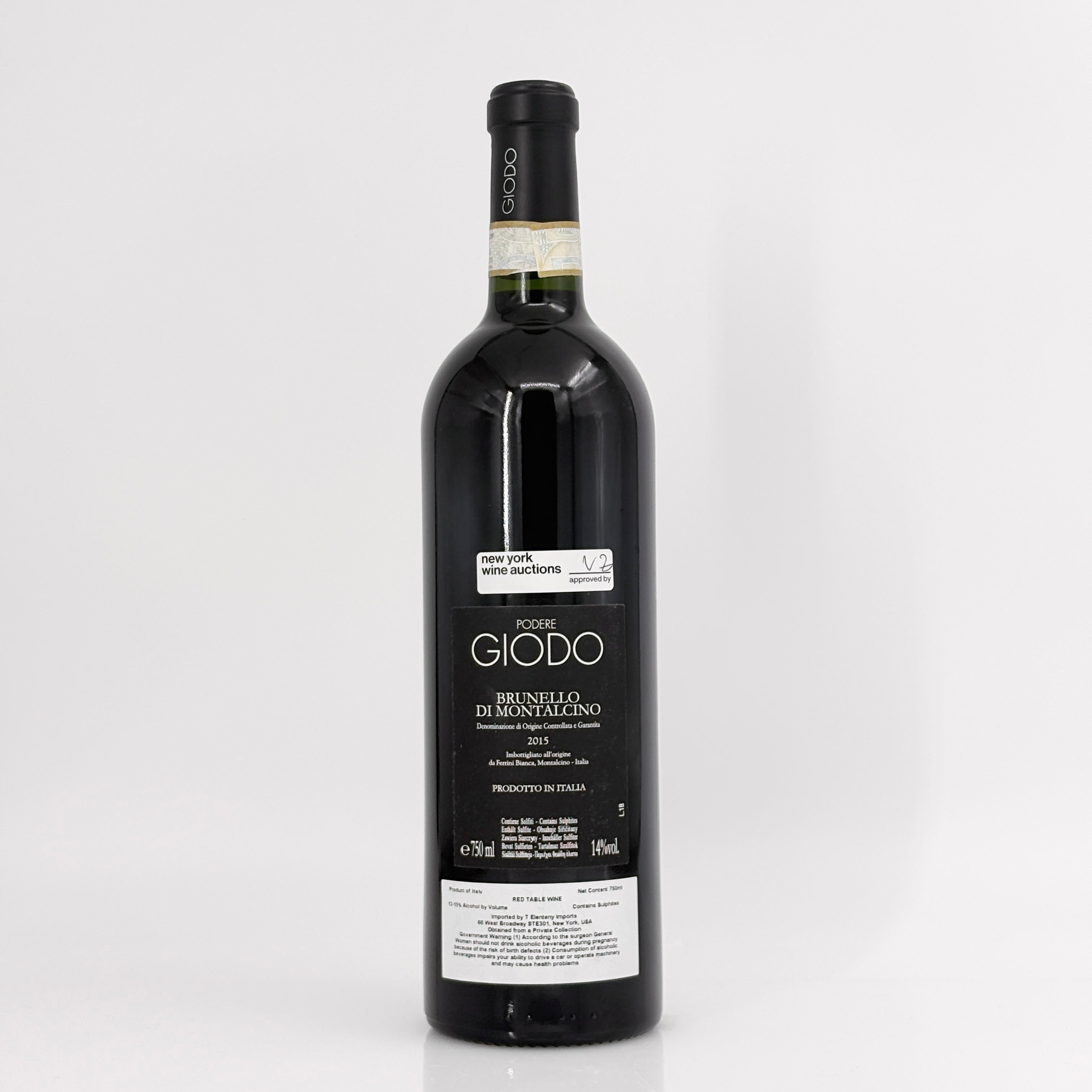 2015 Podere Giodo Brunello di Montalcino DOCG Tuscany, Italy